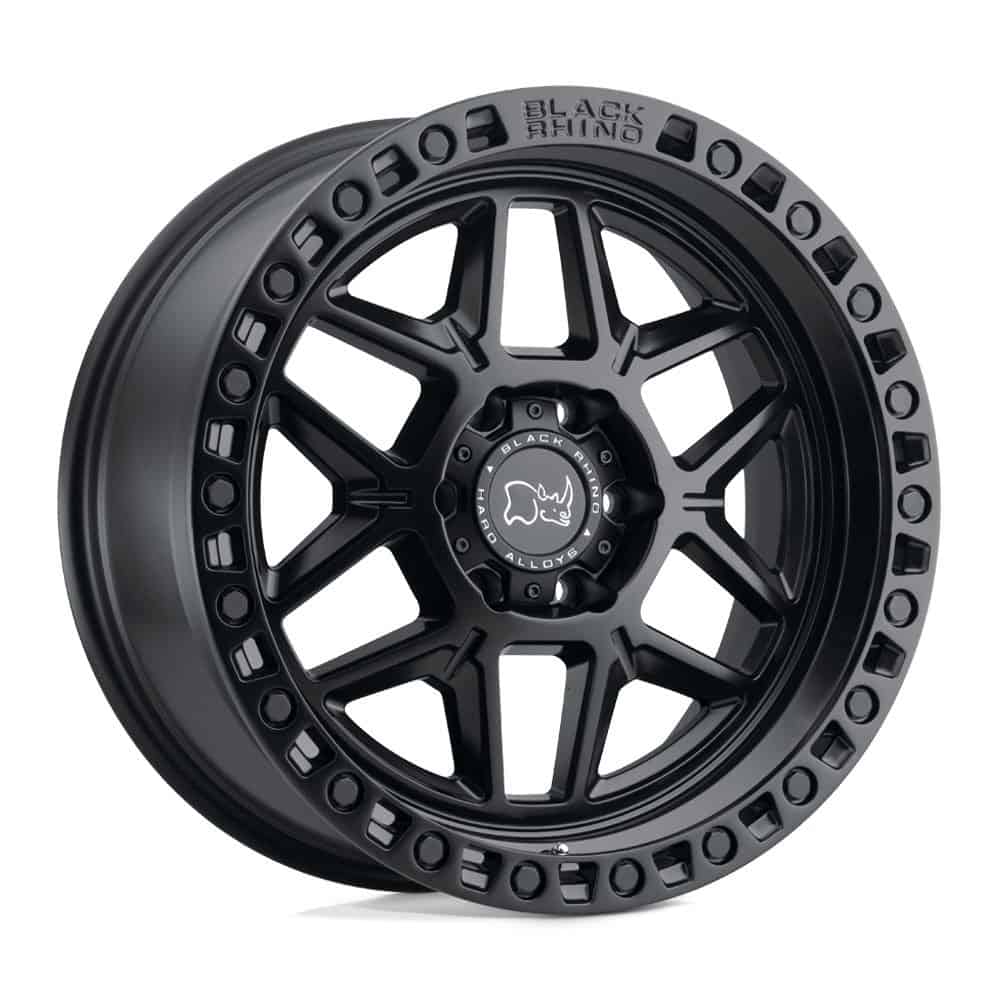 Black Rhino BRKLS 20X9 6X5.5 M-BLK-BLK-BLTS 12MM