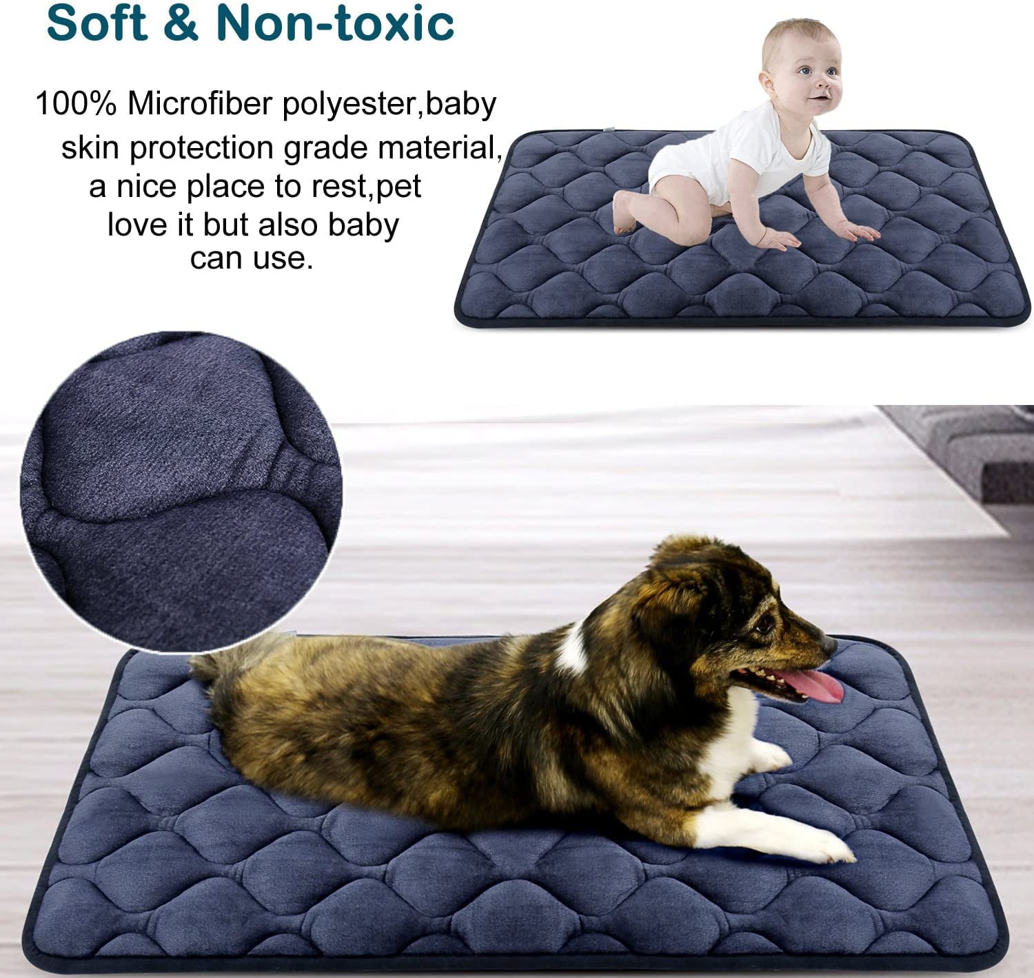 Dog Bed Mat Dog Crate Pad 40