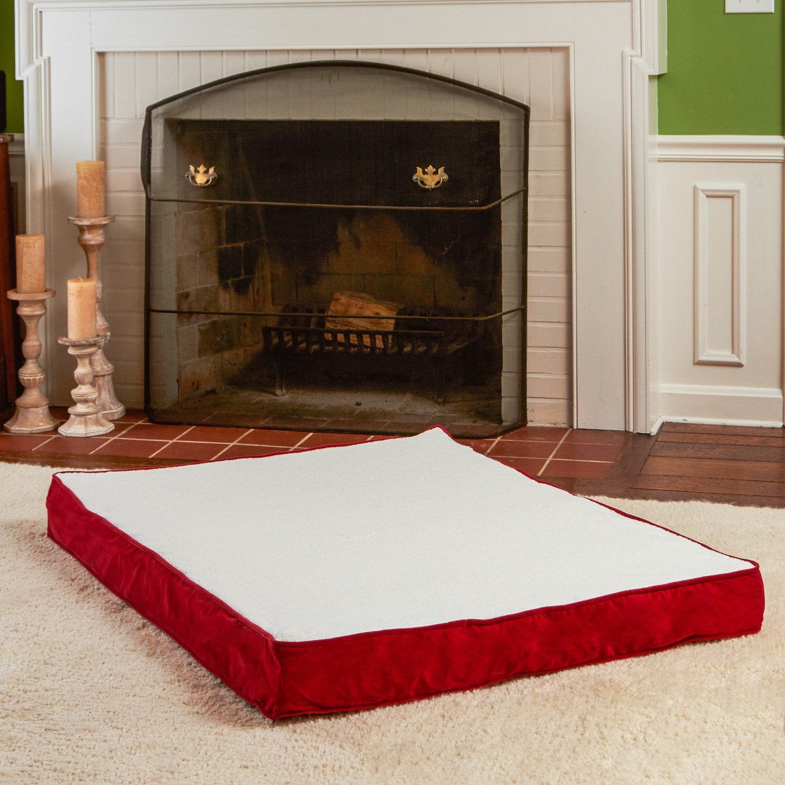 Happy Hounds Oscar Orthopedic Dog Bed， Small， Latte