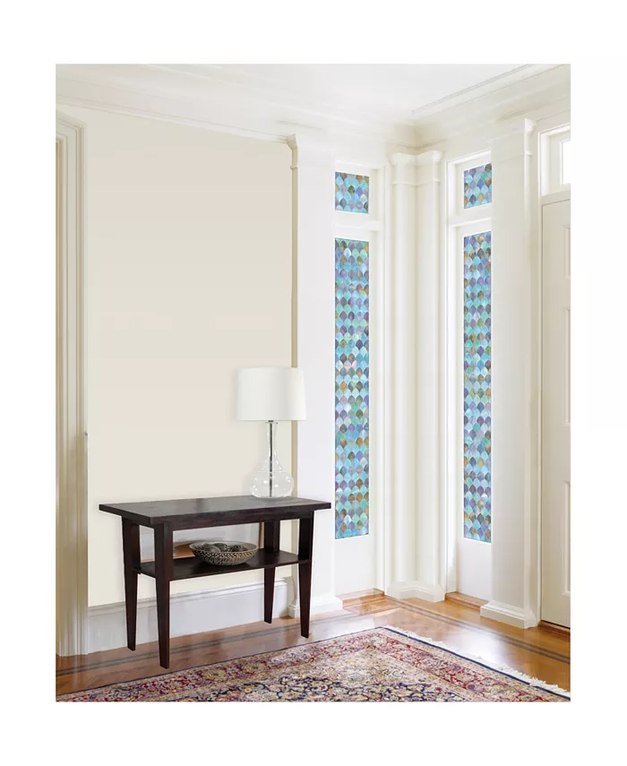 Brewster Home Fashions Peacock Sidelight Premium Film