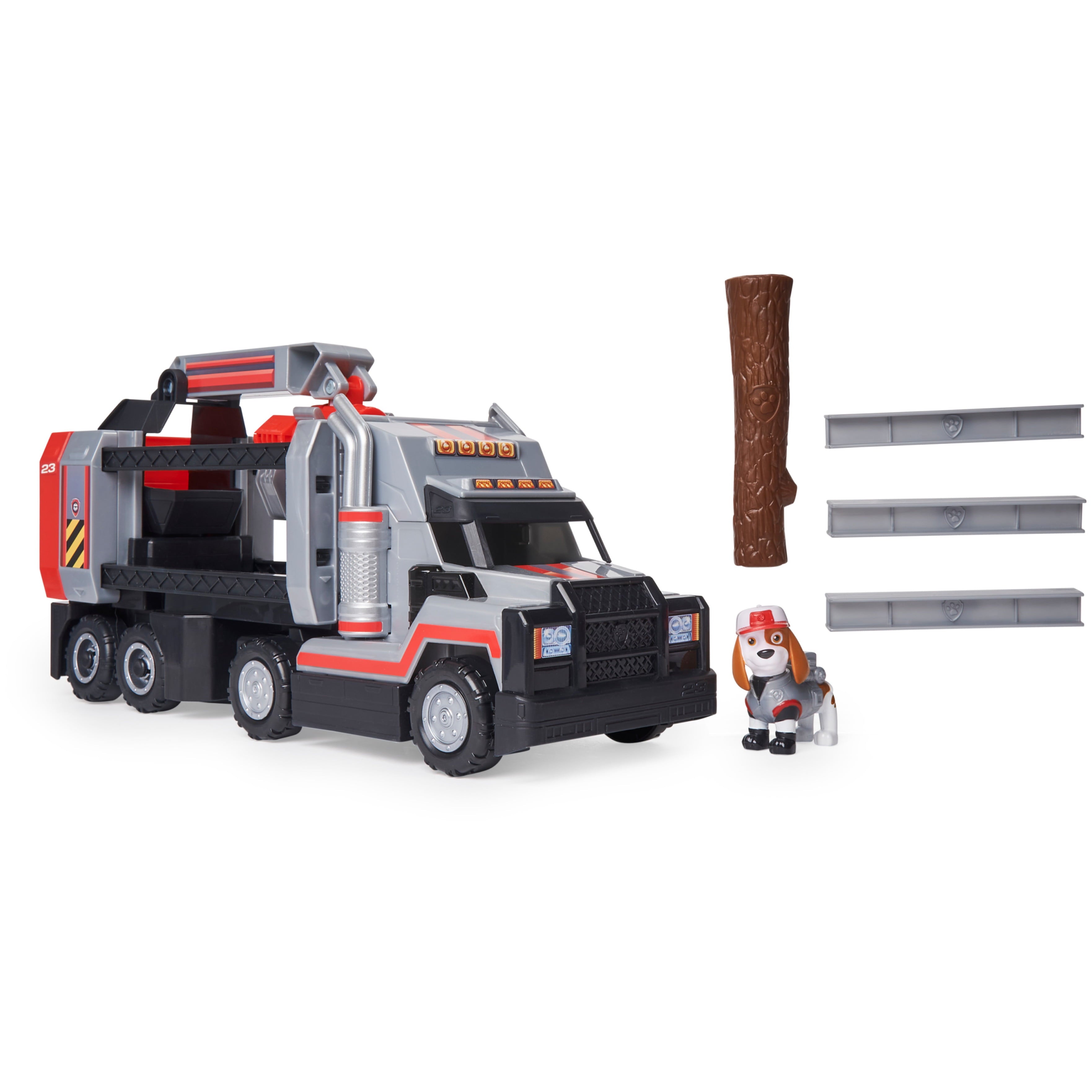 PAW Patrol， Al’s Deluxe Big Truck Toy with Moveable Claw Arm and Accessories