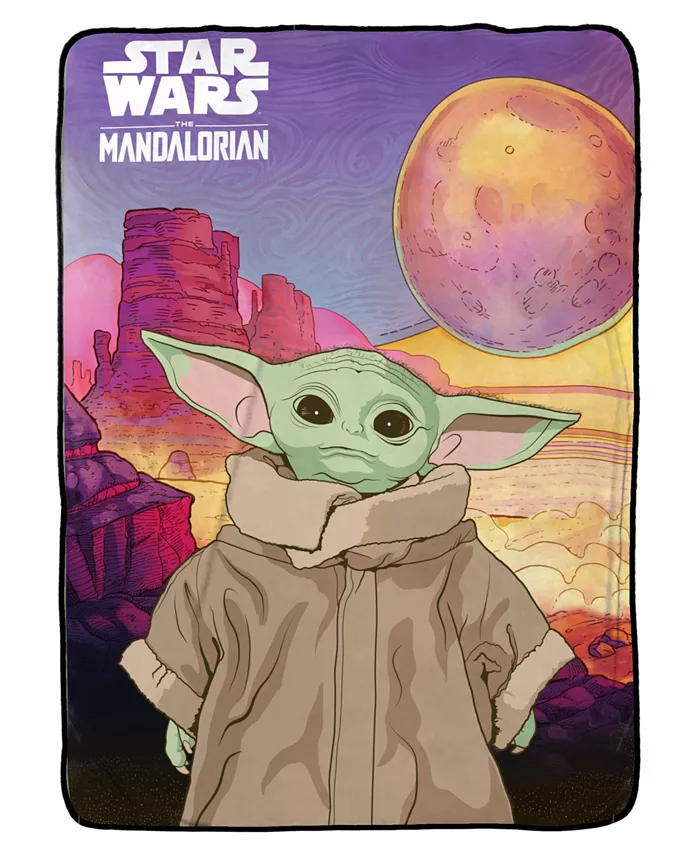 Disney The Mandalorian Baby Yoda 'The Child' Blanket
