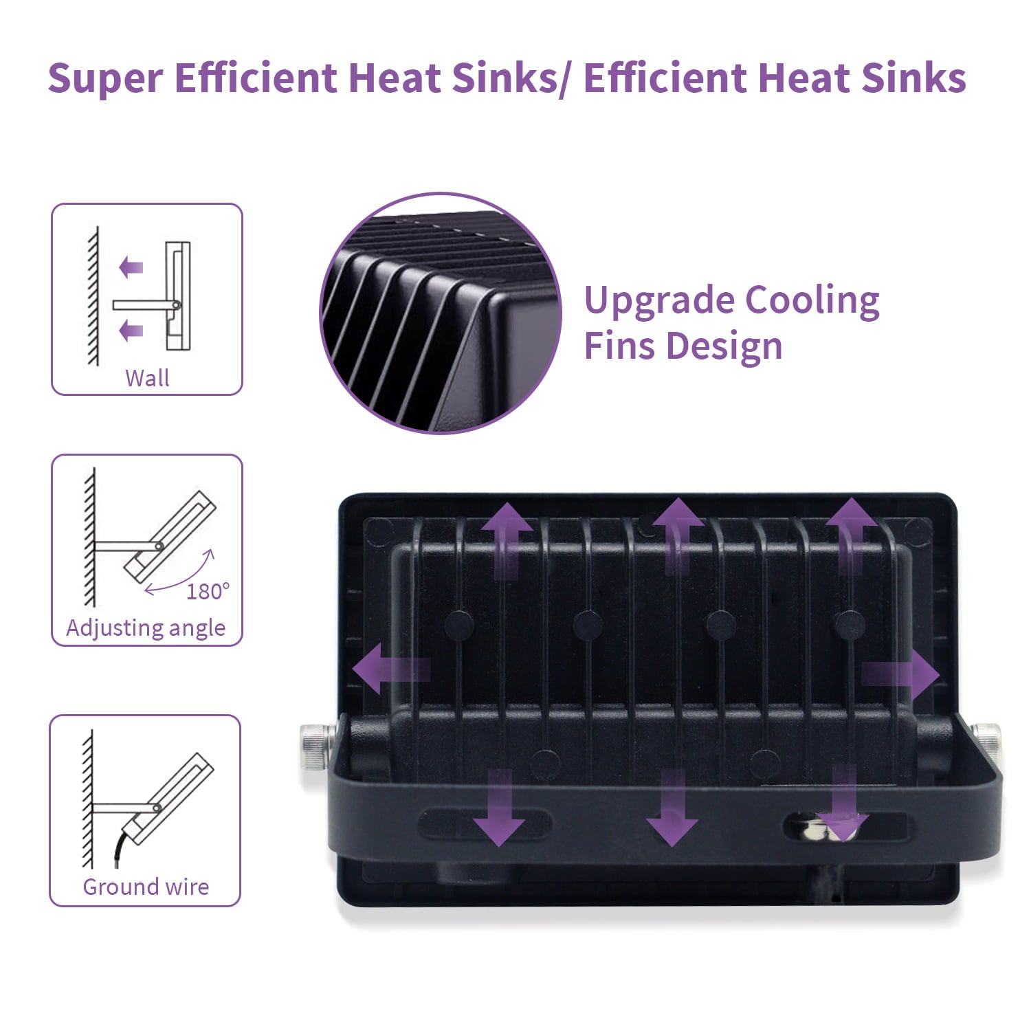 LED Flood Lights RGB Color Changing 20W Equivalent Outdoor with Remote， DIY Strobe Mode， Timing， 4000 Lumens， Waterproof