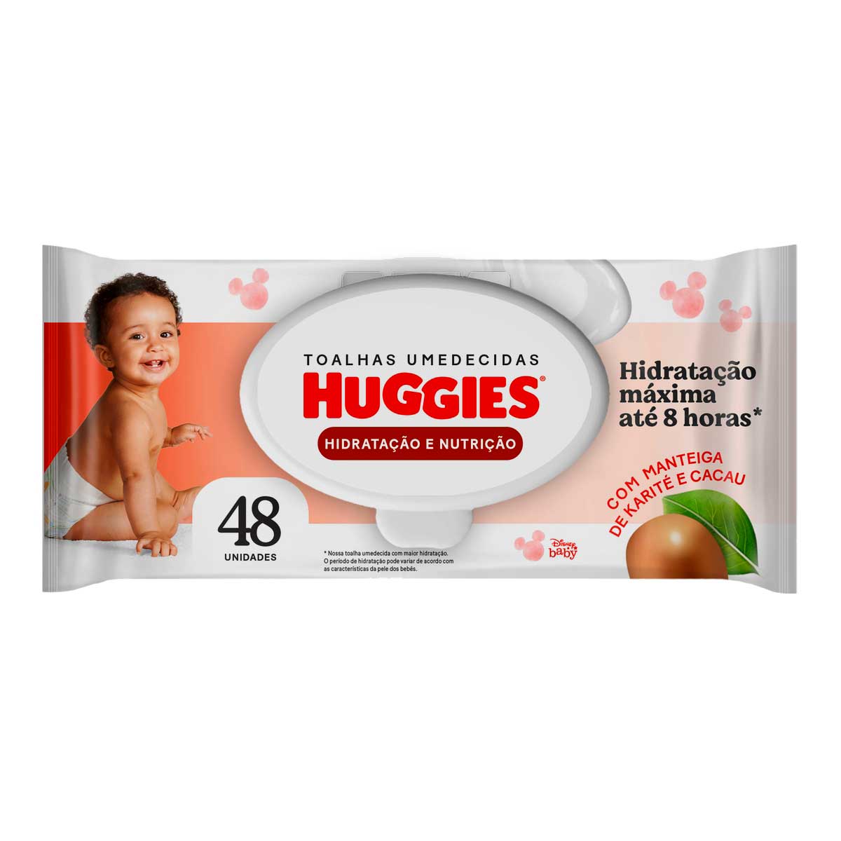 Lencos Huggies Hidratacao e Nutricao Contra Assaduras 48 Unidades