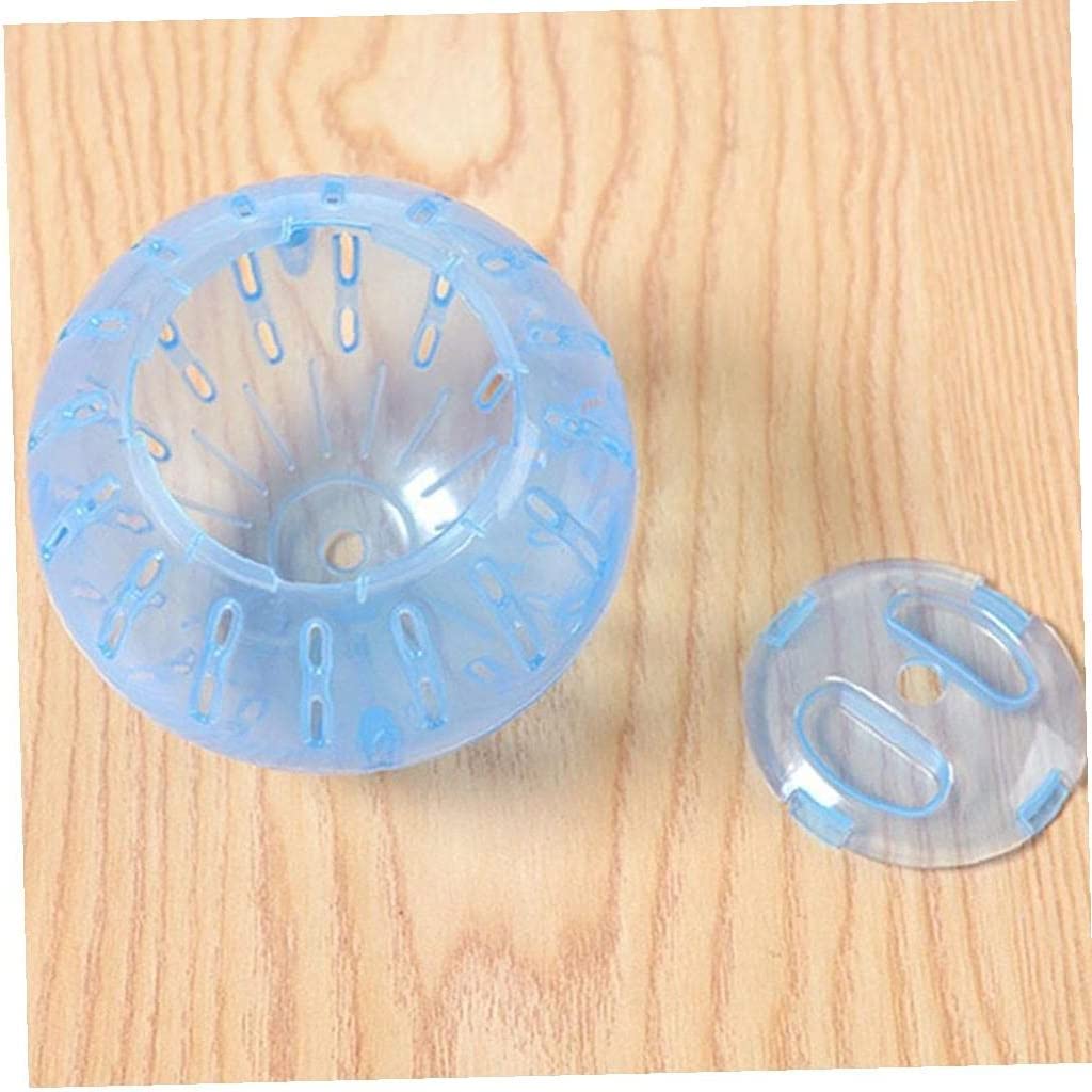 ZXM 1pc 19cm Hamster Running Ball Guinea Pig Hedgehog Hamster Exercise Ball Small Pet Toy Plastic Running Play Toy Random Color