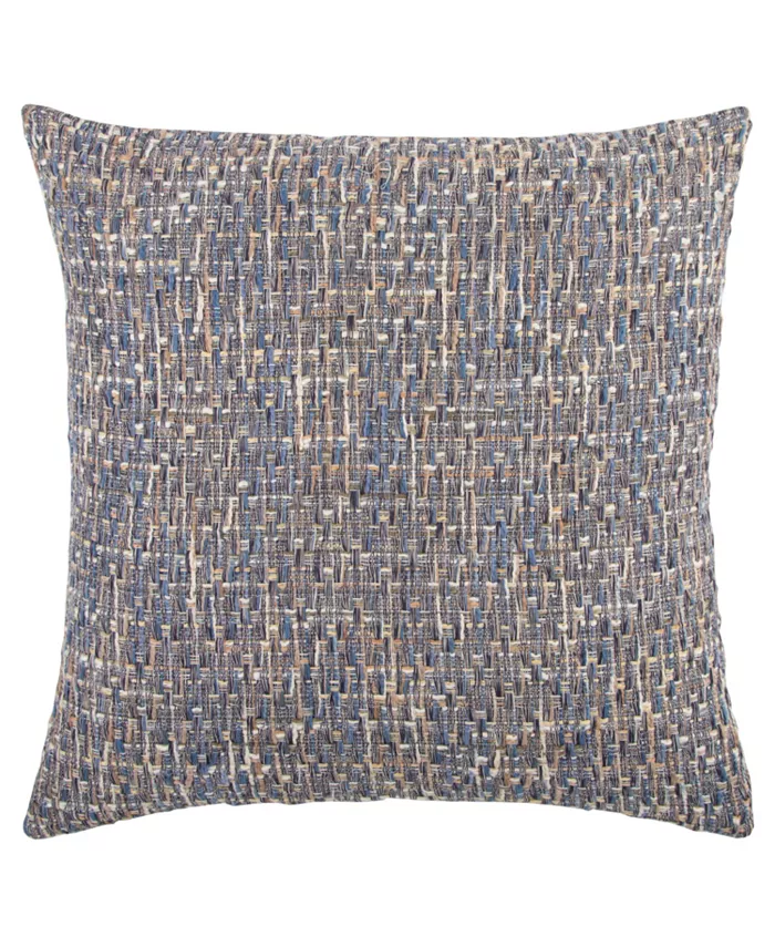 Rizzy Home Heathered Polyester Filled Decorative Pillow， 22