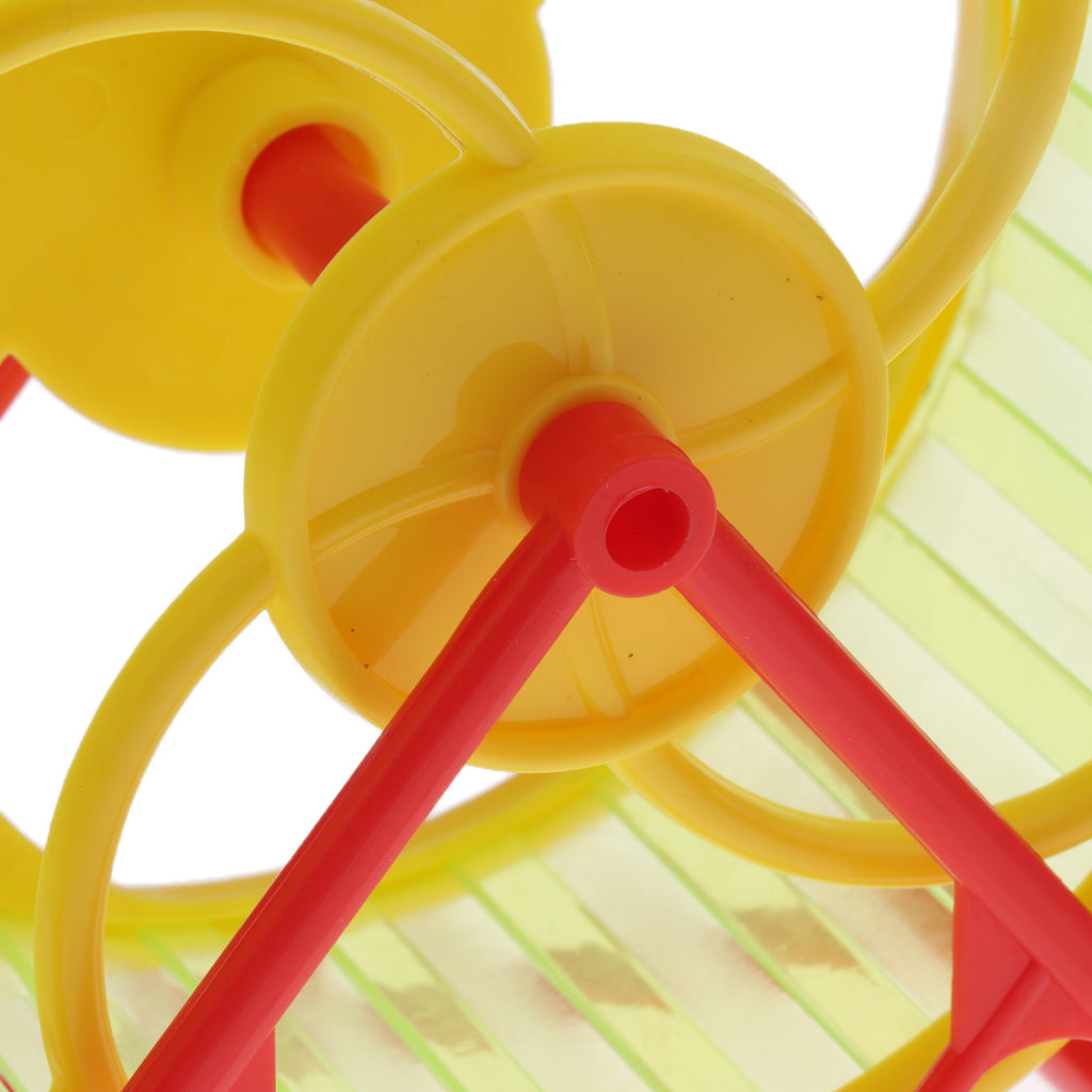 Exercise Jogging Running Wheel Toy Gerbils， Rats， Hamsters， Small Animals - Green