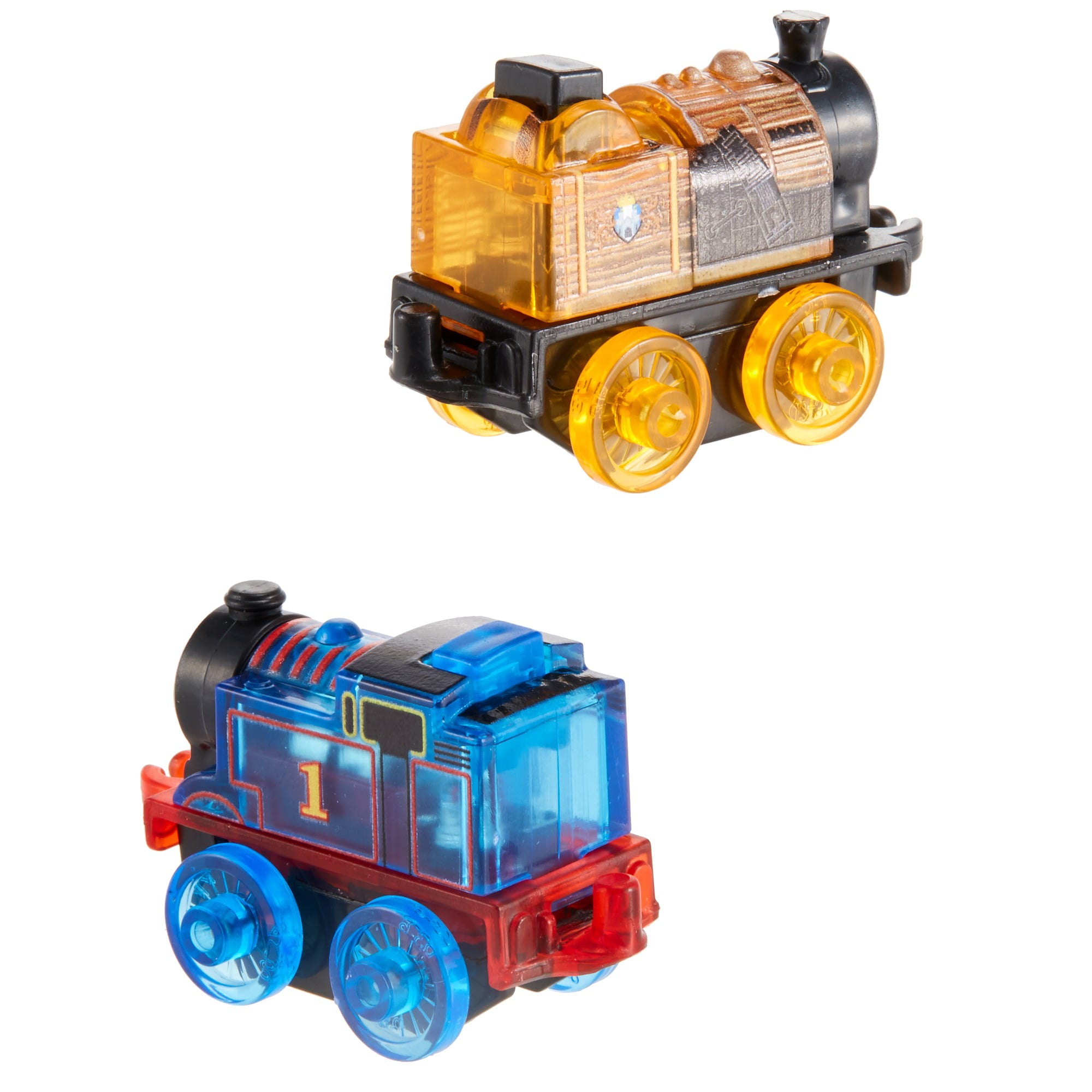 Thomas and Friends MINIS Light-Ups Thomas and Stephen Engines Train Vehicle Playset (2 Pieces)