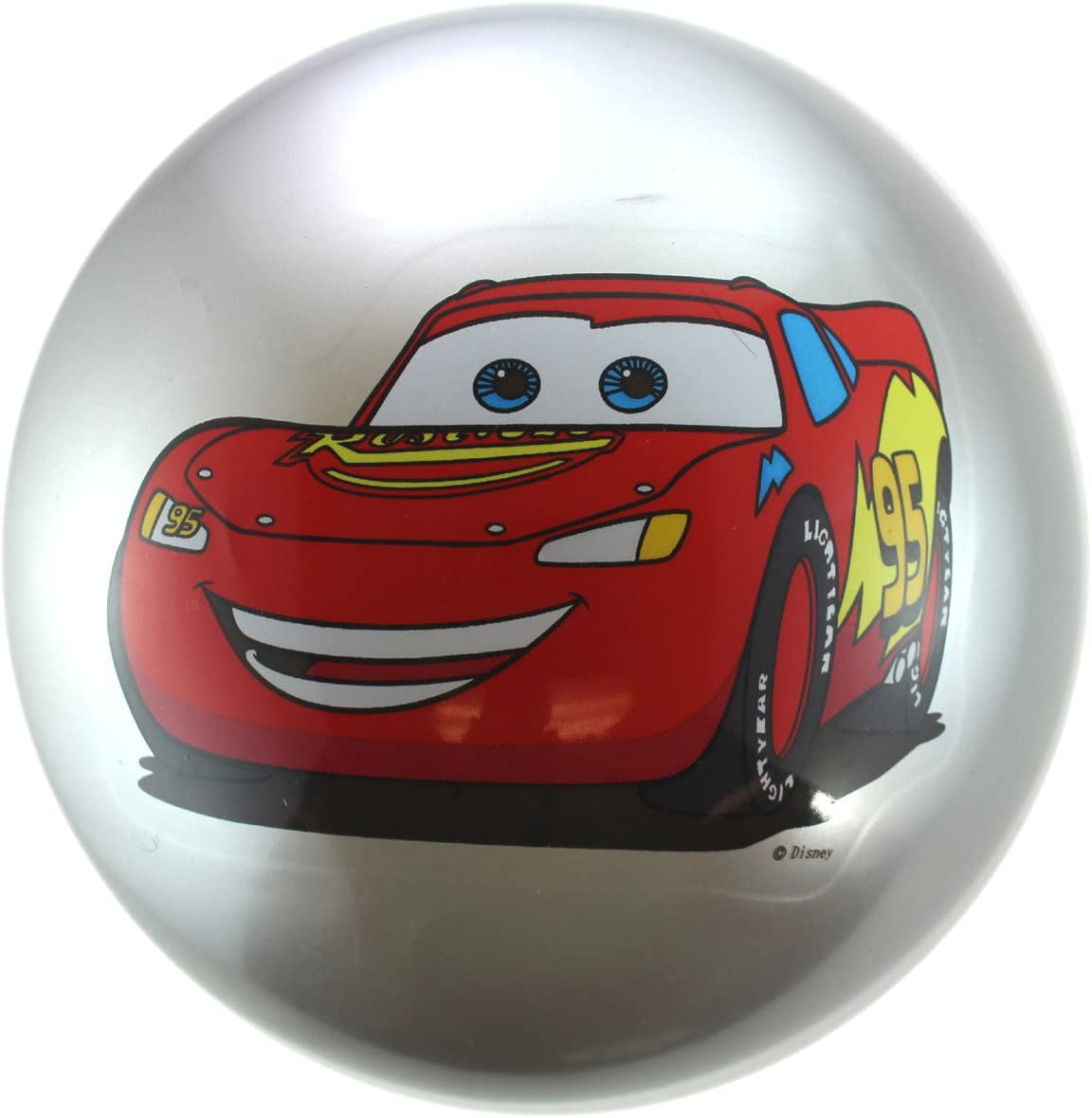 Silver Lightning McQueen Playground Ball - Cars Ball