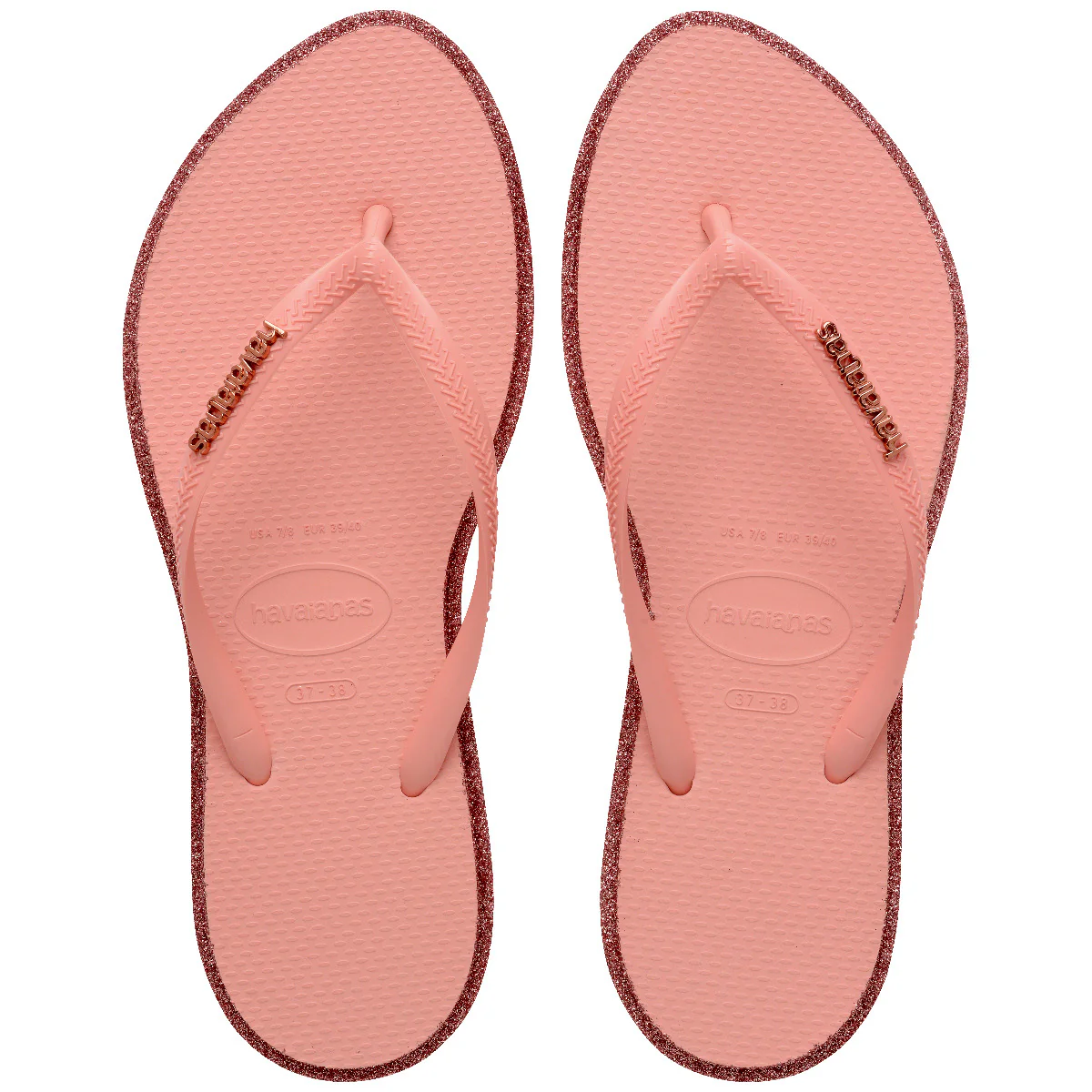 Chinelo Havaianas Slim Point Glitter