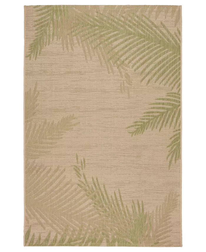 LR Home Cool CAPTI81024 3' x 5' Outdoor Area Rug
