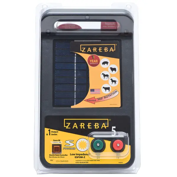 Zareba 5-Mile Solar Low Impedance Charger