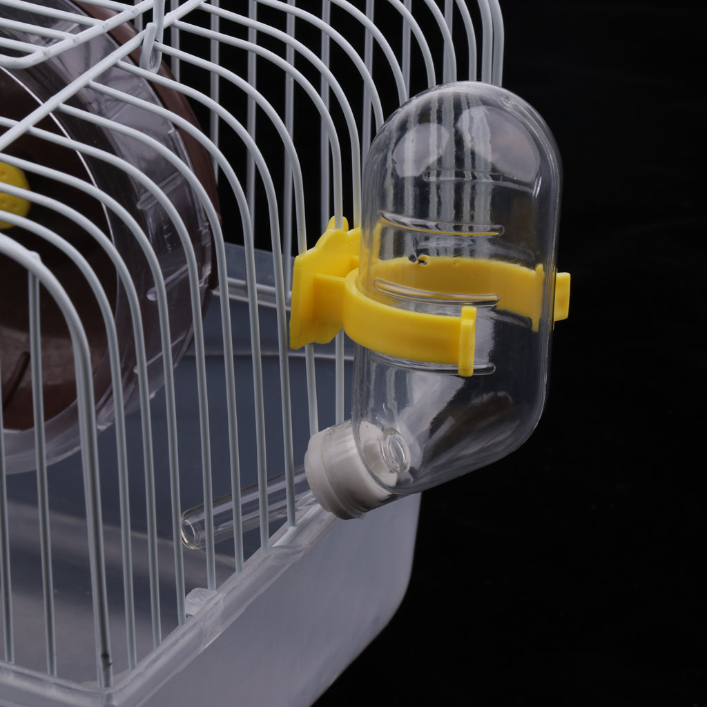 Pet Hamster Cage Easy DIY Portable Habitat， Critter Dwarf Hamster Gerbil Mouse Small Animal Travel Cage Coffee