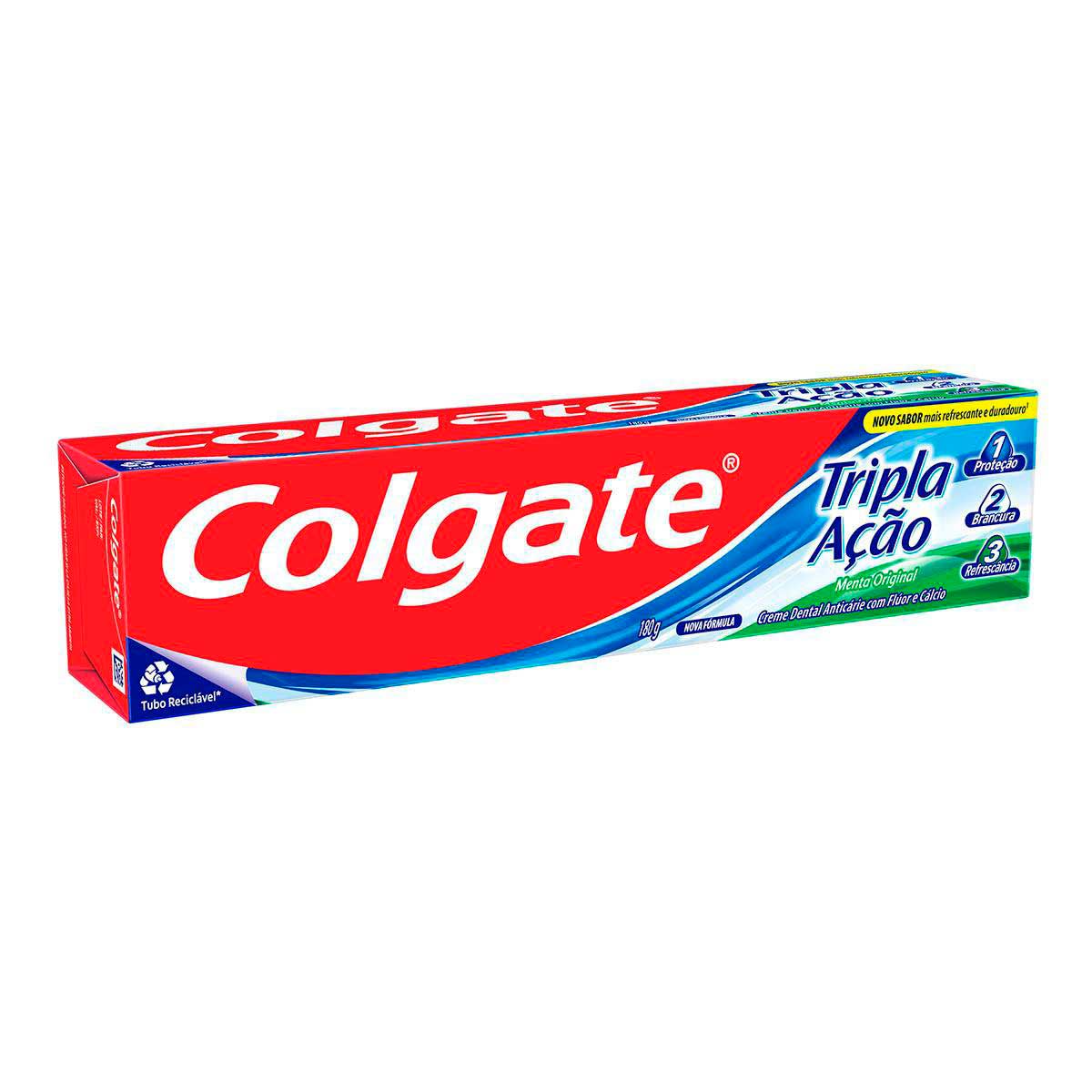 Creme Dental Colgate Tripla Acao Menta Original 180g