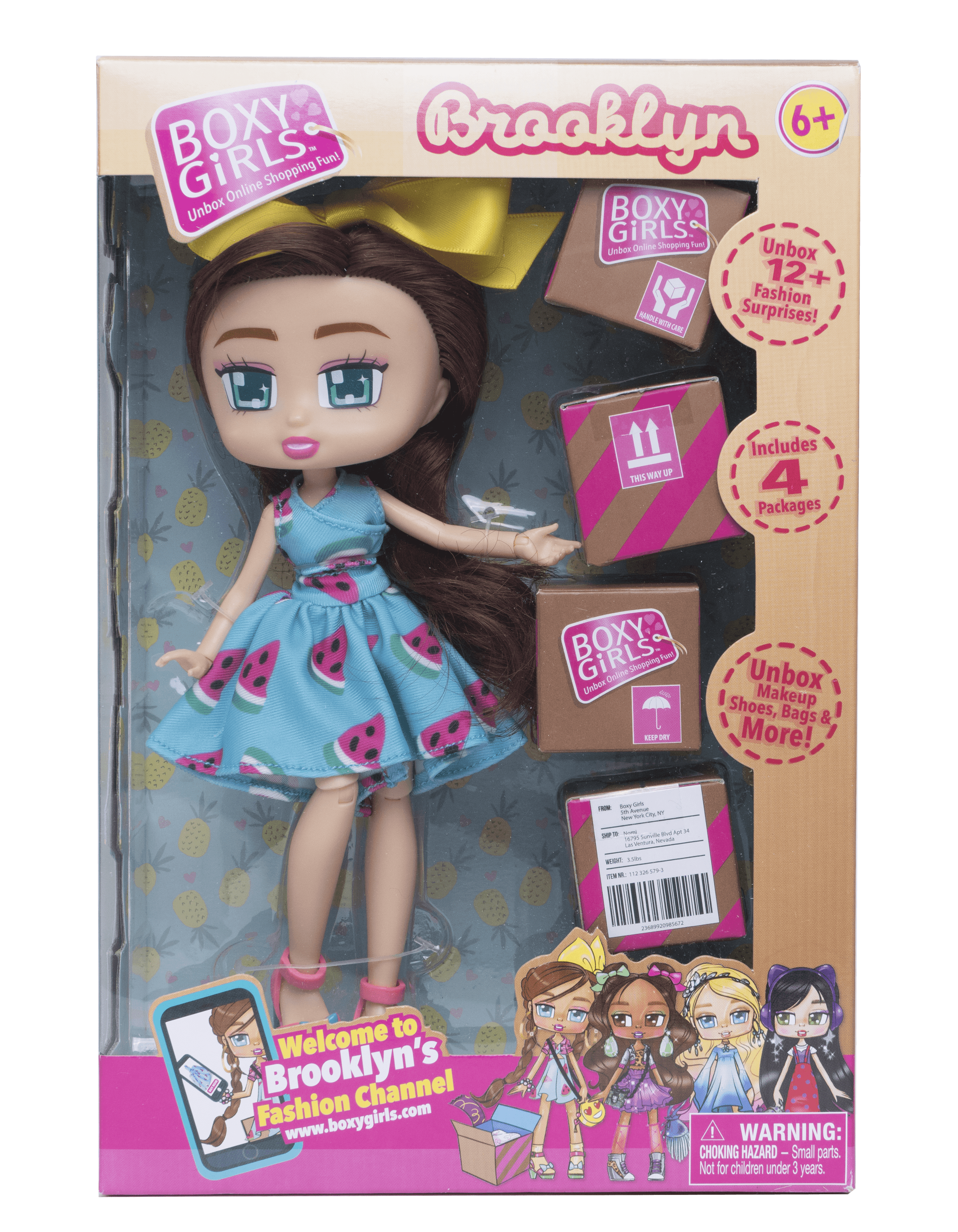Boxy Girls Boxy Girl Doll Brooklyn