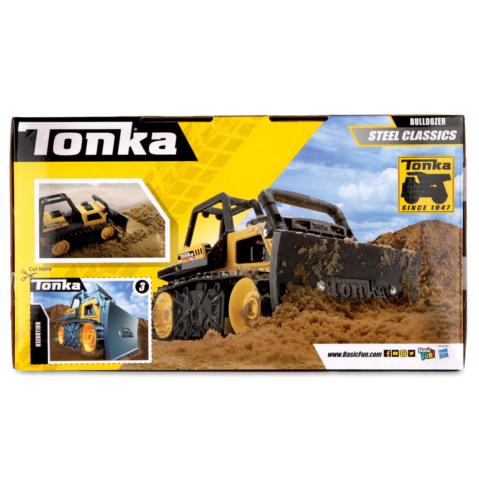 Tonka - Steel Classics - Bulldozer - Built Tonka tough with Real Steel!