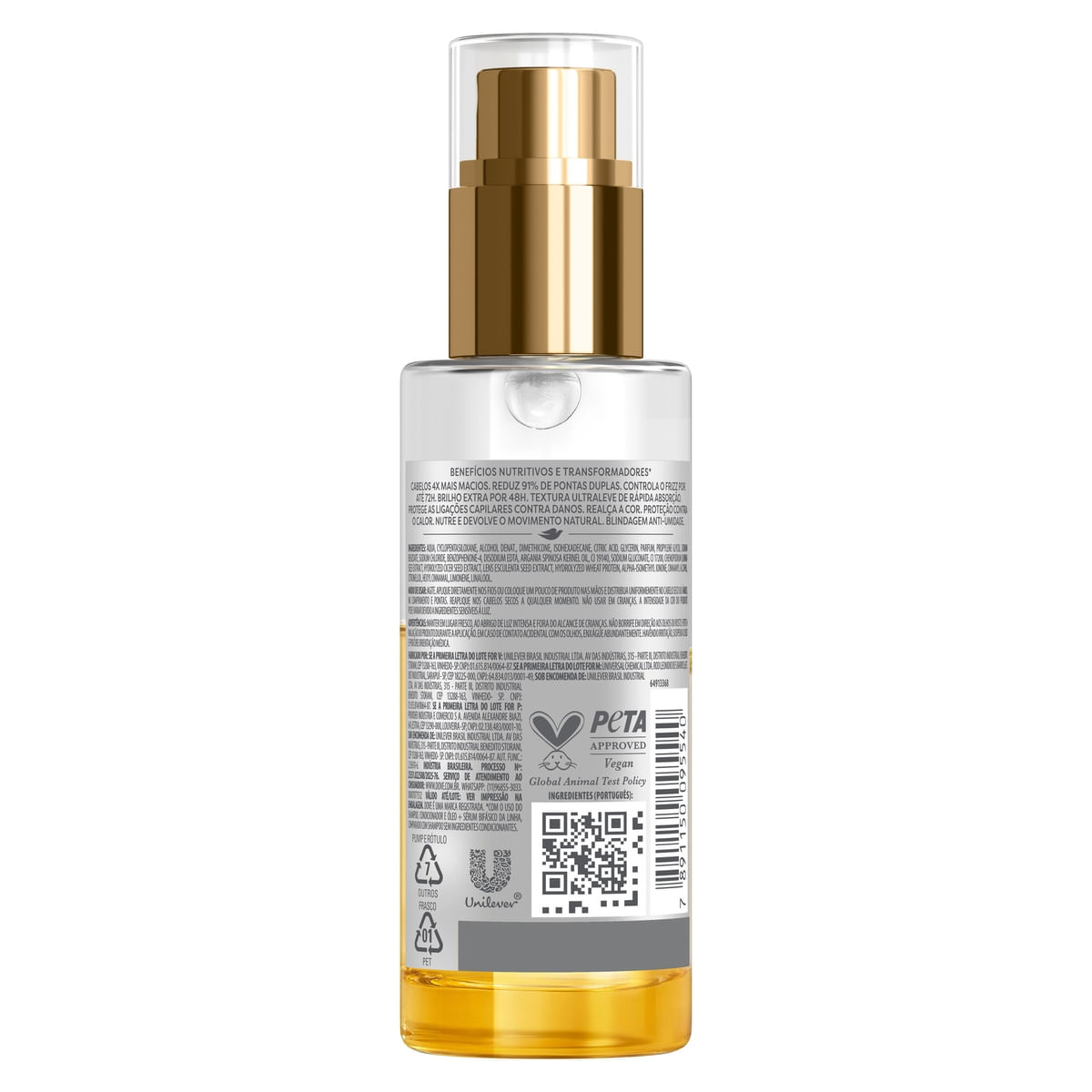 Oleo e Serum Bifasico Dove Bond Intense Repair 110ml Spray