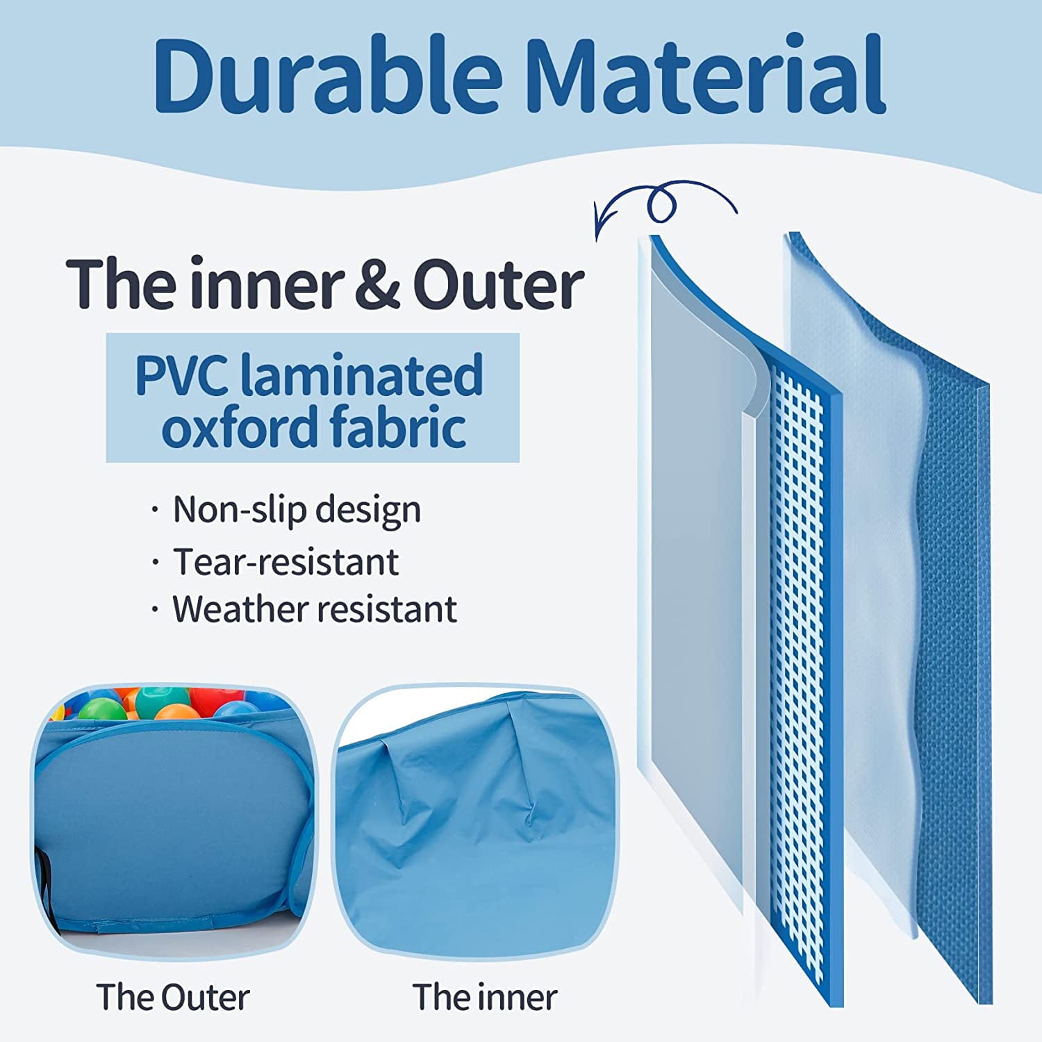 Alvantor Pet Swimming Pool Dog Bathing Tub Kiddie Pools Cat Puppy Shower Spa Foldable Portable Indoor Outdoor Pond Ball Pit 63