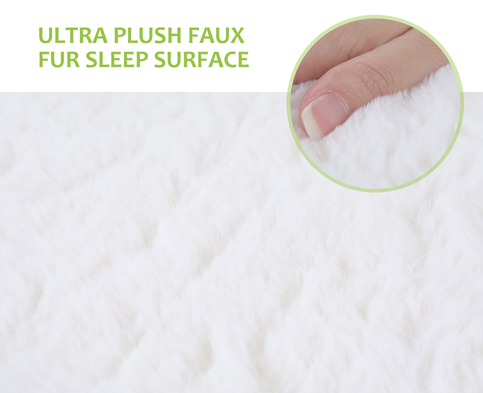 Pecute Dog Bed， Orthopedic Dog Bed， Large Pet Bed Couch Removable Cover