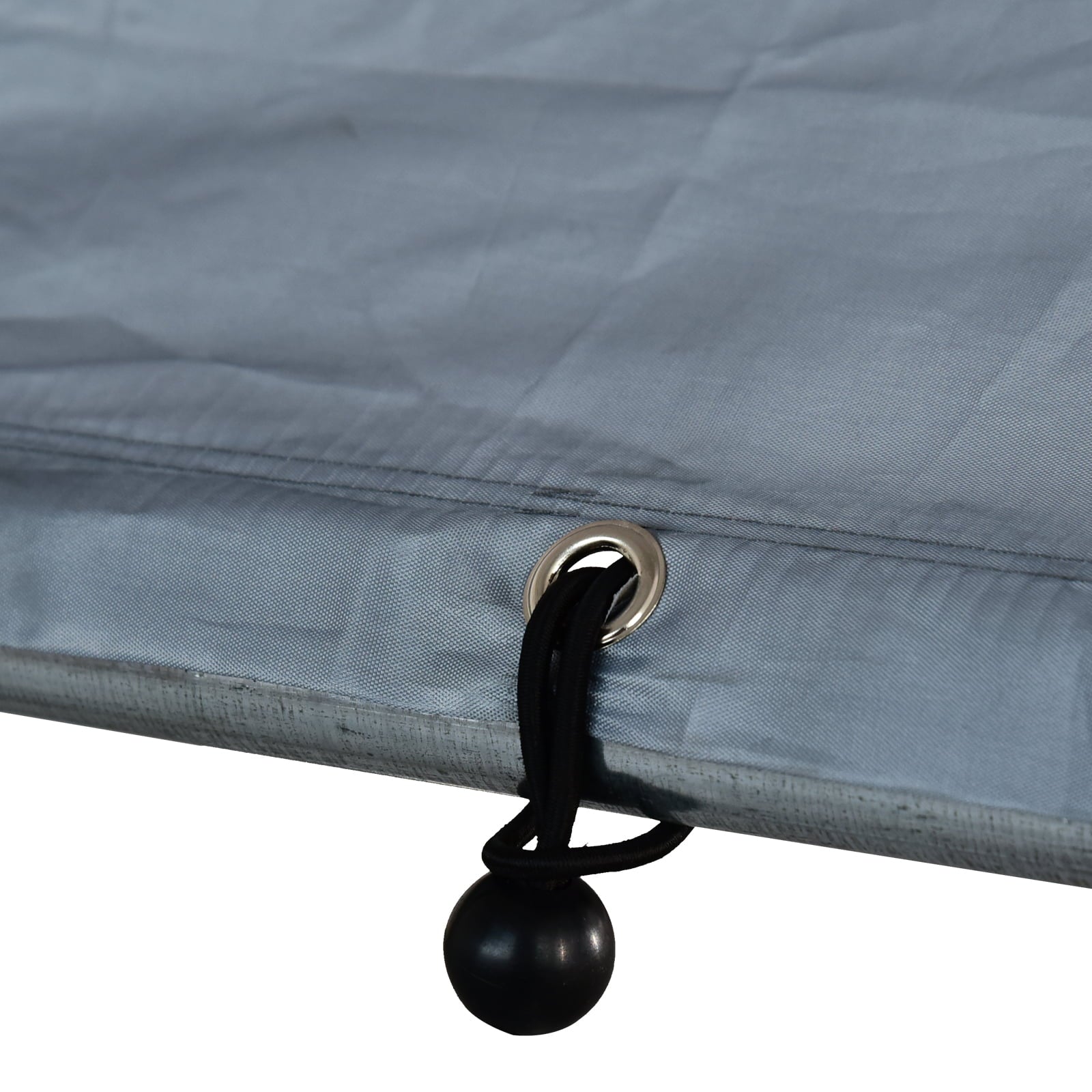 PawHut 6' Metal Chicken Coop Run with Roof， Walk-In Chicken Coop Fence， Chicken House Chicken Cage Outdoor Chicken Pen Hen House