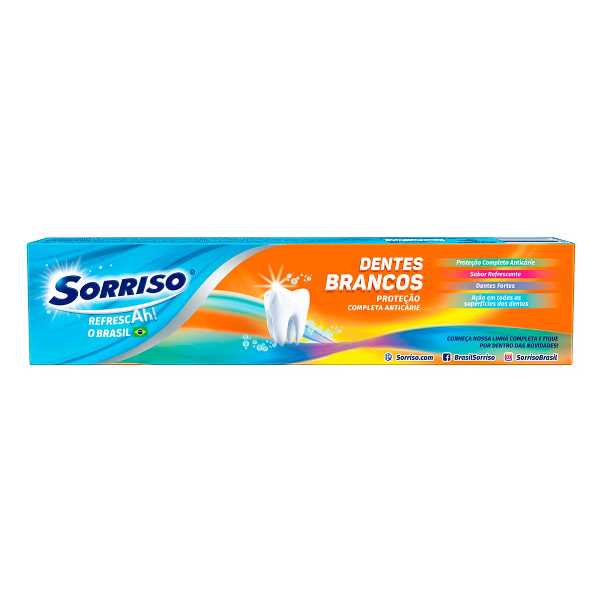 Creme Dental Sorriso Dentes Brancos 120 g