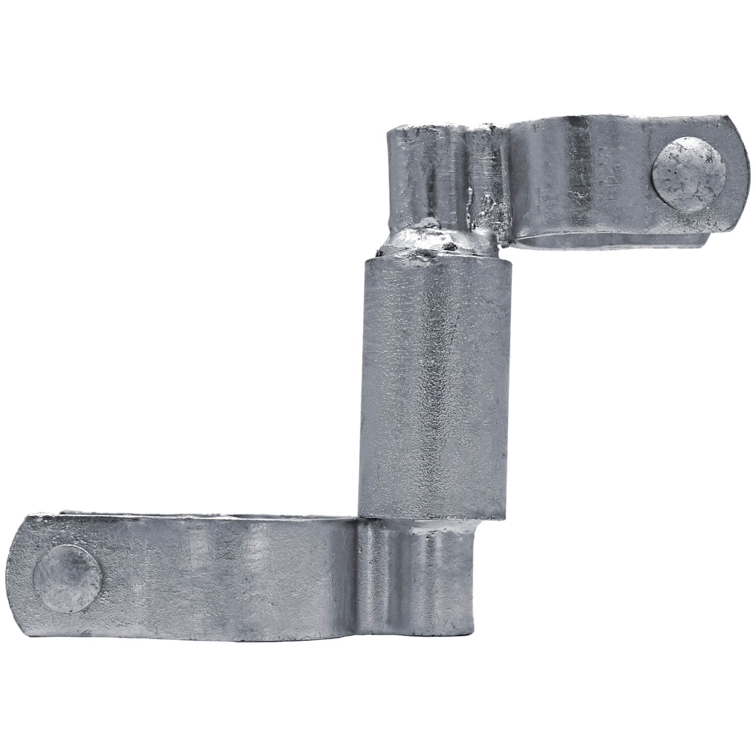 Chain link Gate Spring Closer for 2-3/8" OD Gate Post and 1-3/8" OD Gate Frame - Self Closing Gate Spring Closer - Gate Closer Includes Bolts