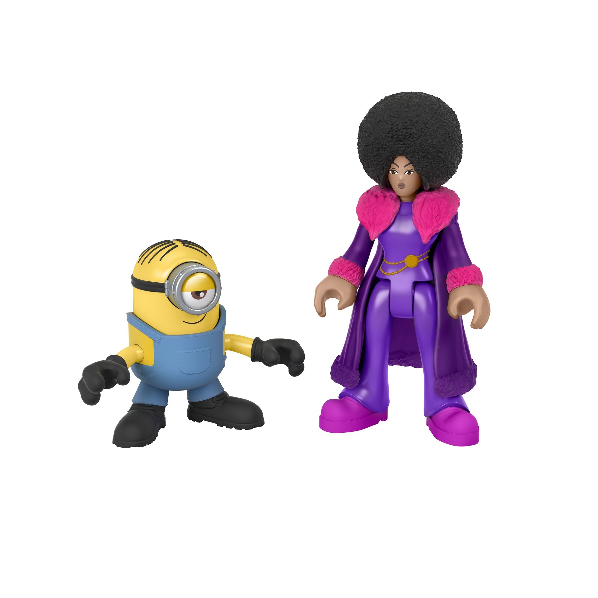 Imaginext Minions The Rise of Gru Stuart and Belle Bottom Figure Set