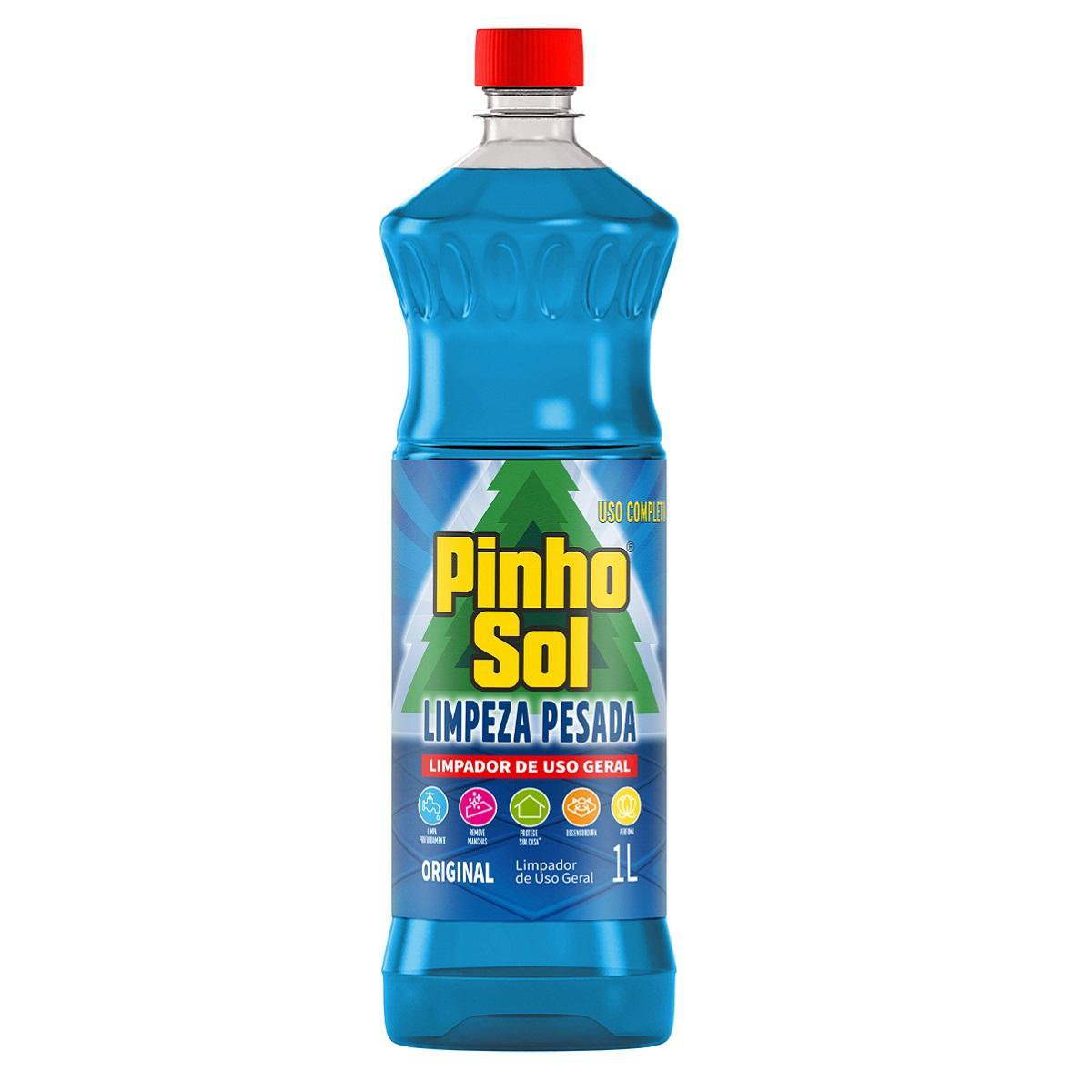 Limpador Diluivel Pinho Sol Limpeza Pesada Original 1L