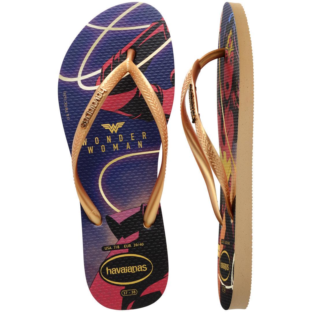 Chinelo Havaianas Slim Wonder Woman