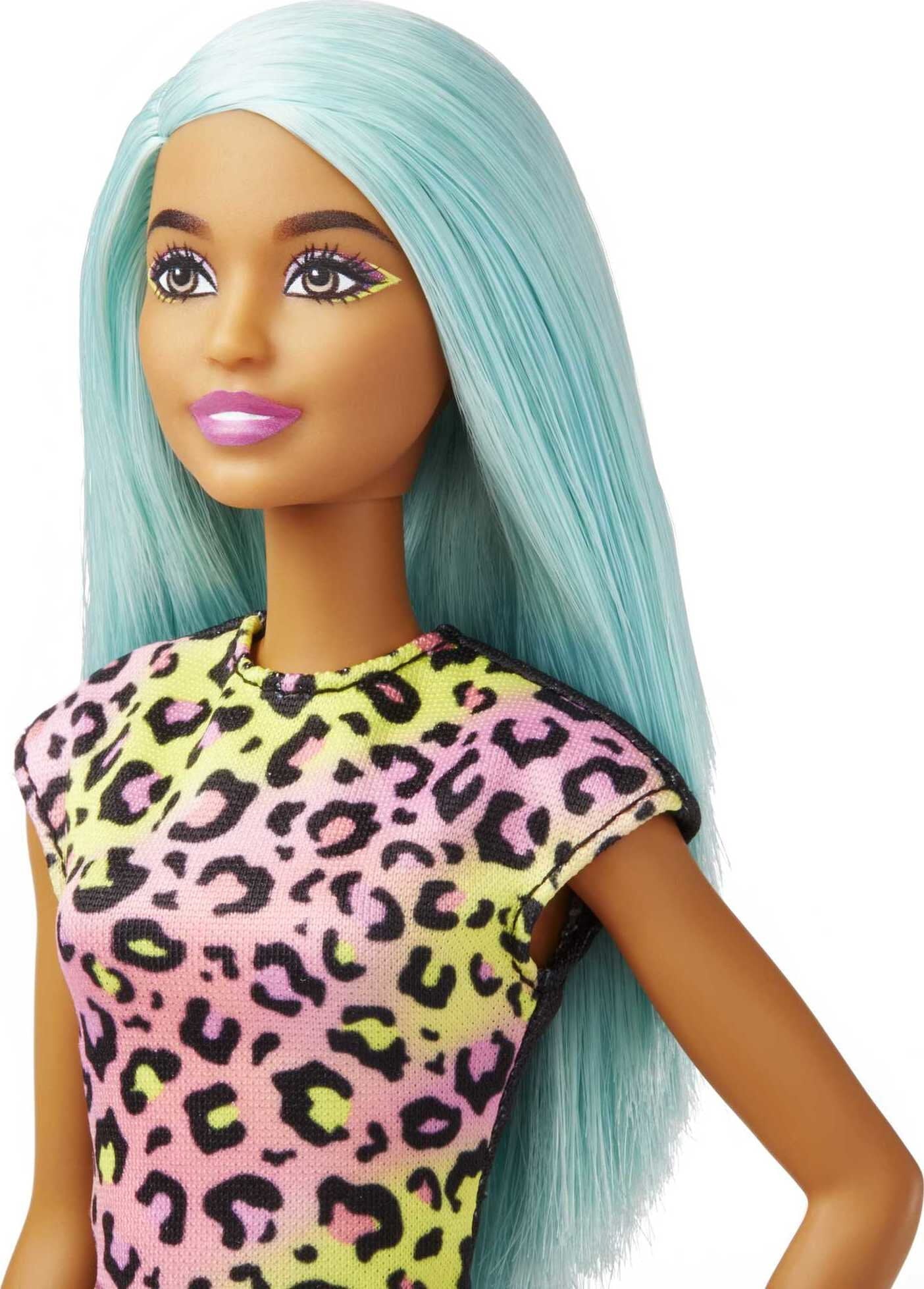 Barbie Makeup Artist Fashion Doll with Palette, Brush & Accessories & Teal Hair