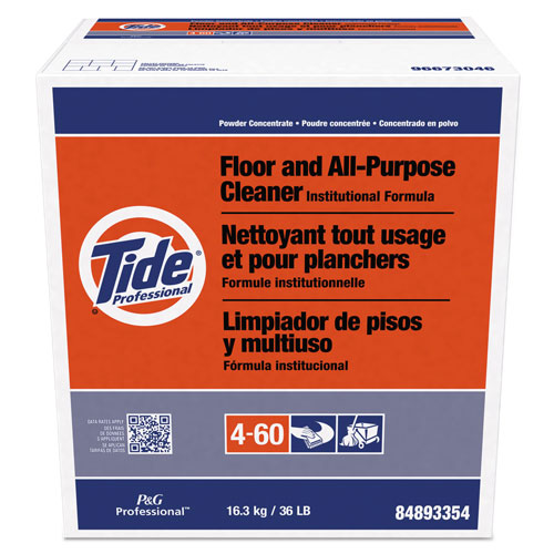 Procter and Gamble Tide Professional Floor and All-Purpose Cleaner | Powder， 36 lb. Box | 02364PG