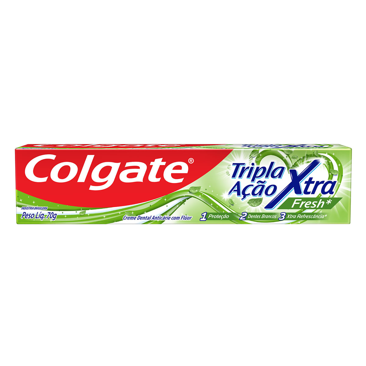 Creme Dental Colgate Tripla Acao Xtra Fresh Hortela 70g