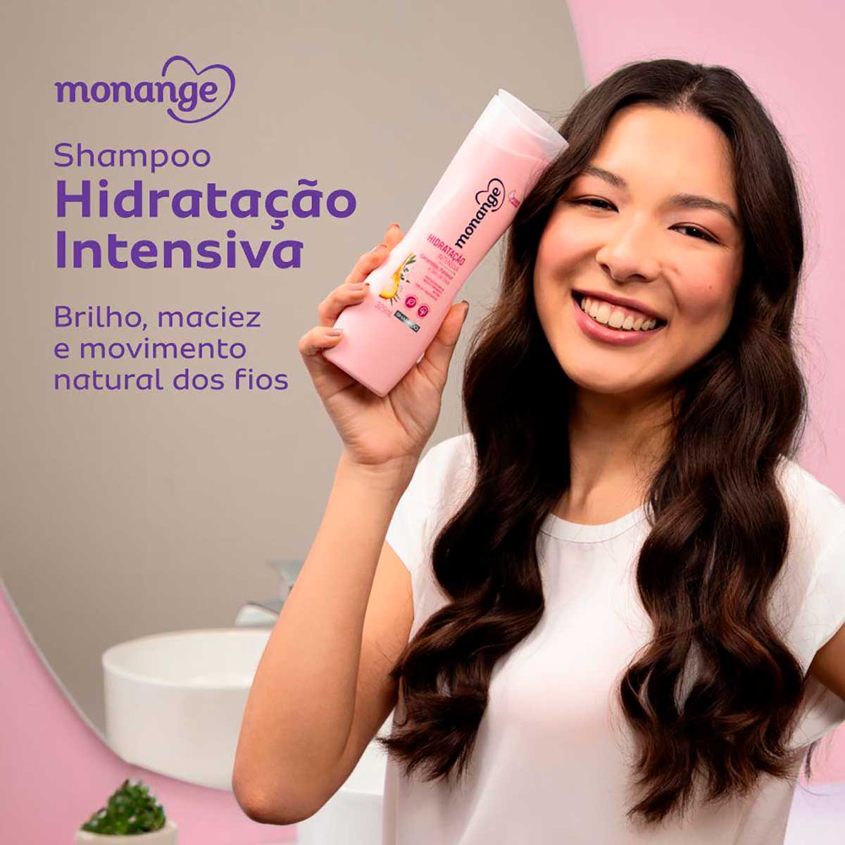 Shampoo Monange Hidrata Com Poder 325ml