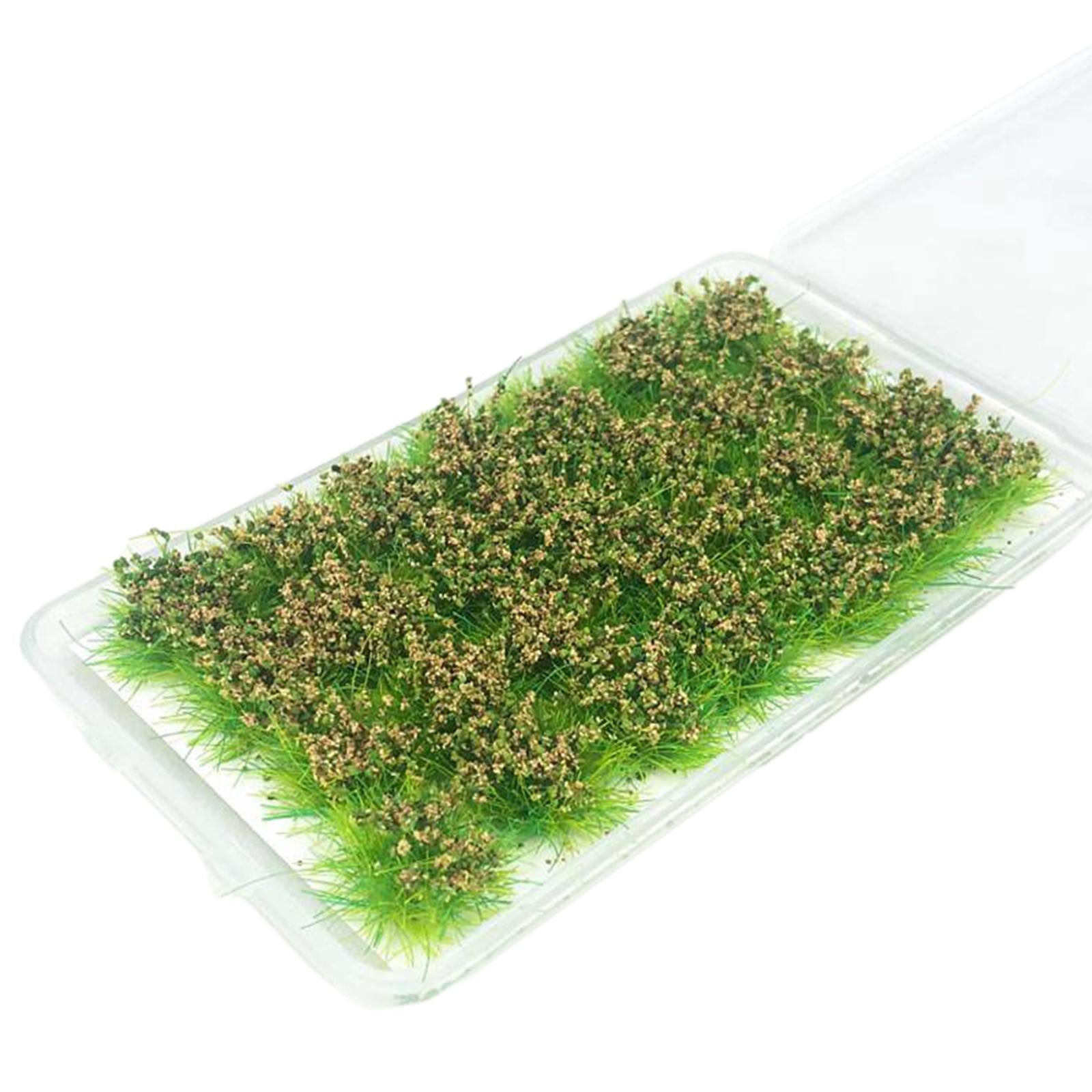 Cluster Grass Tufts Miniature Static Scenery Model Artificial Grass Railway 28 strains