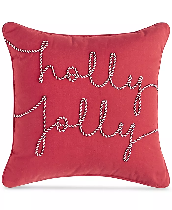 Charter Club Holly Jolly Decorative Pillow， 16