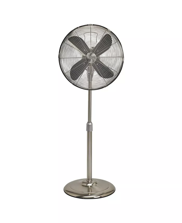 DecoBreeze Stainless Floor Fan- Adjustable Height