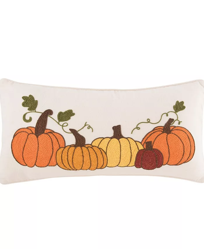 CandF Home Pumpkin Patch Pillow， 12