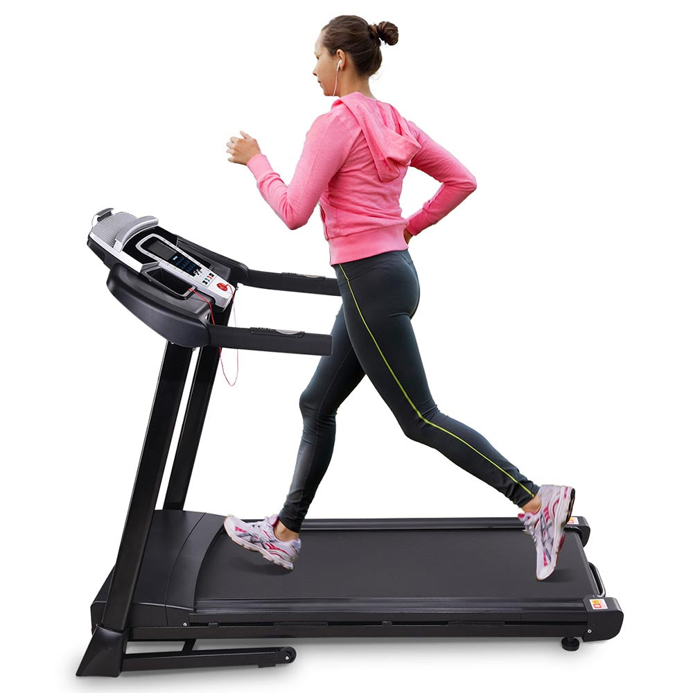 Yescom Folding Treadmill with Speaker 2.25HP 47x17in Running Belt
