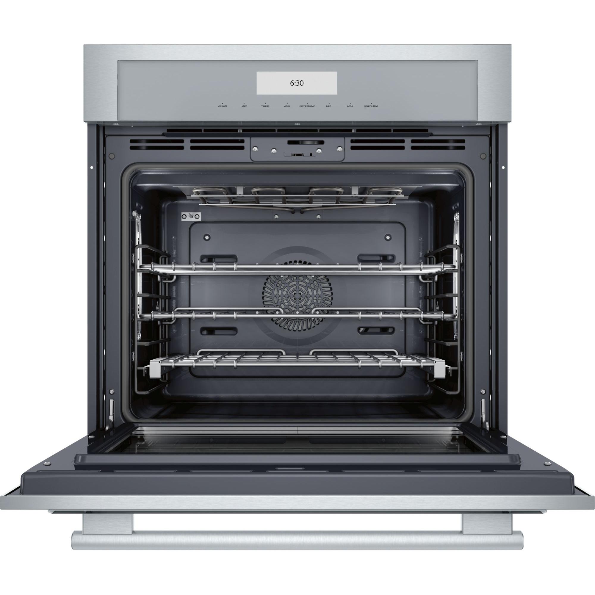 Thermador 30-inch, 4.5 cu.ft. Single Built-in Wall Oven with SoftClose® Door ME301WS