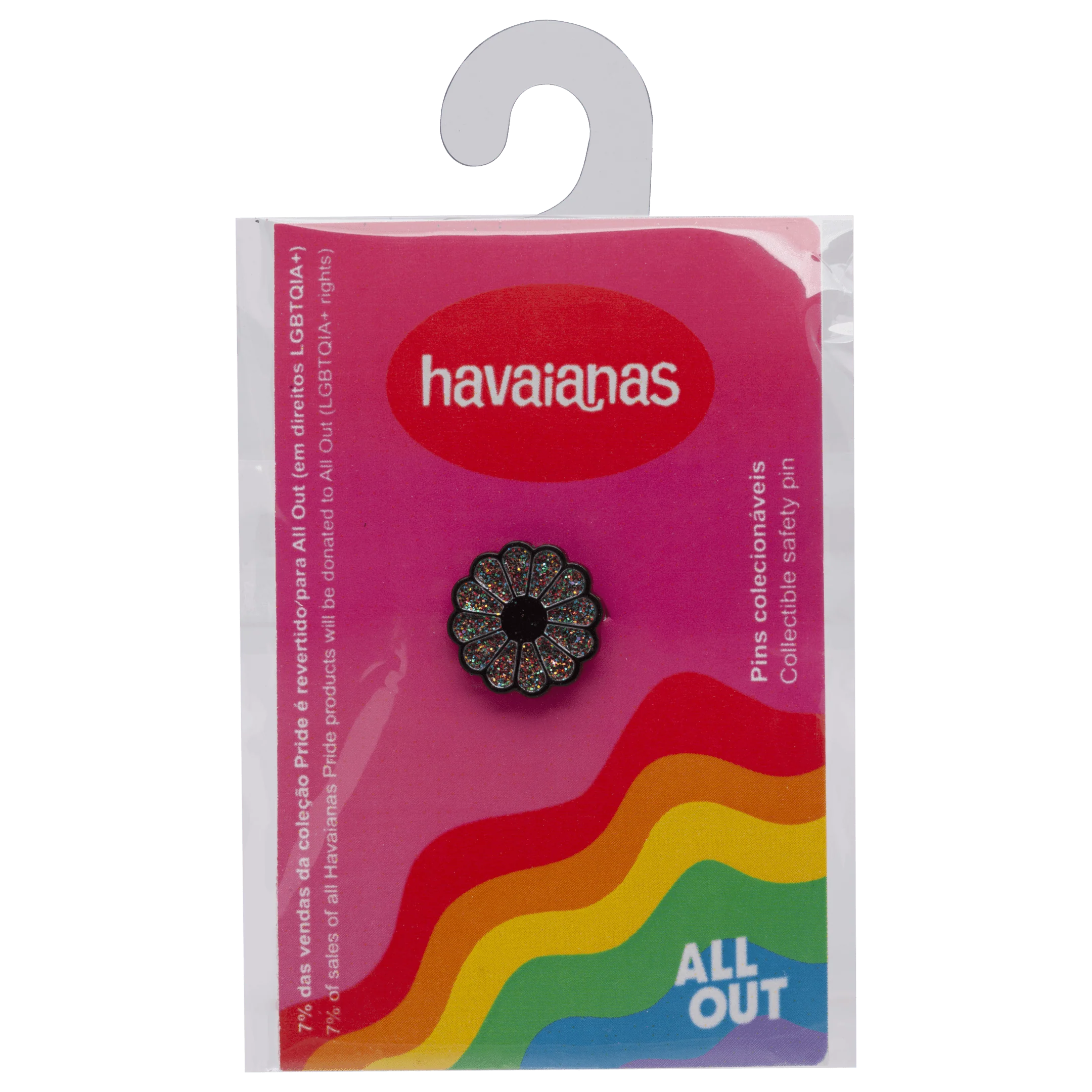 Top Pin Havaianas Pride