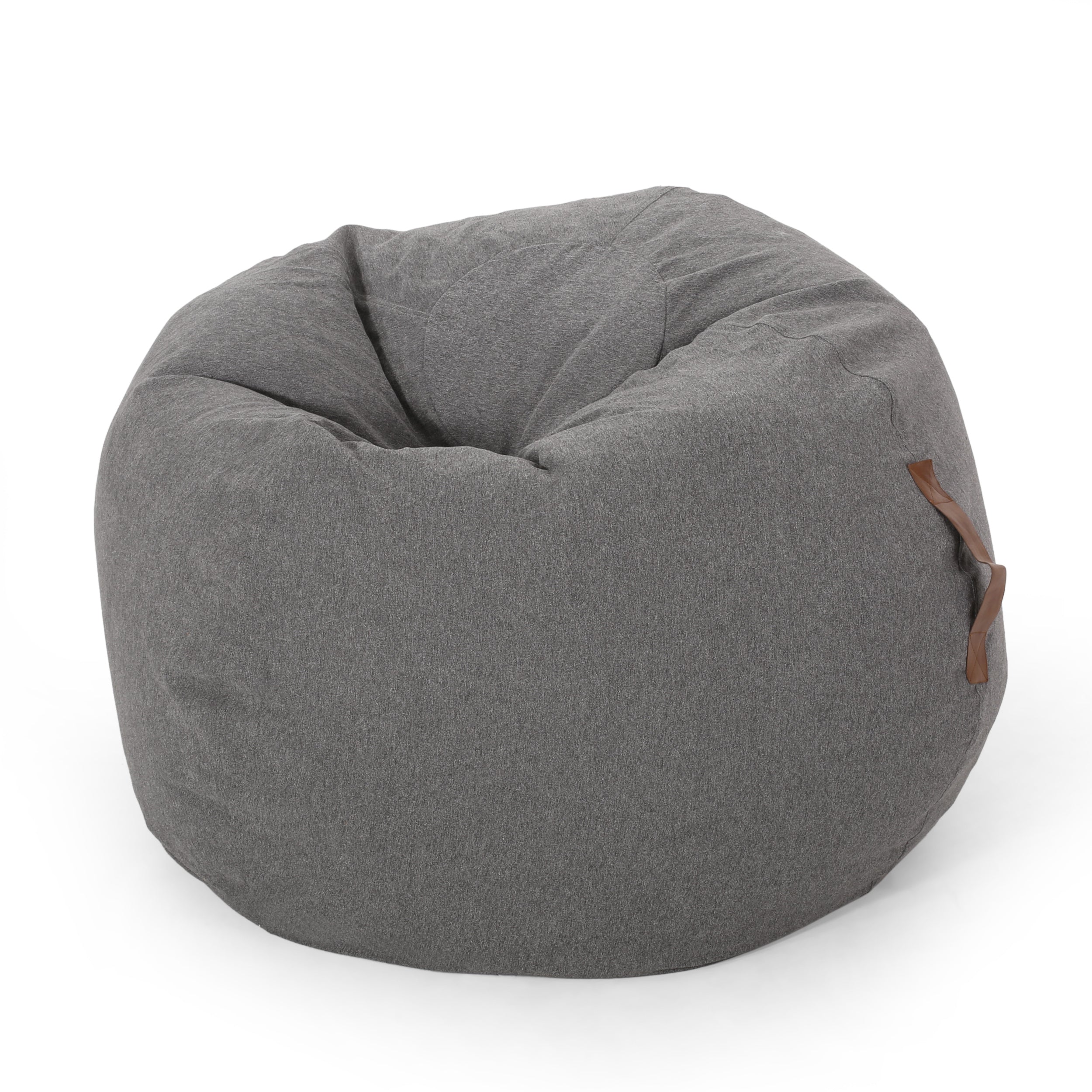 Maxeys Contemporary Bean Bag with Vinyl Straps