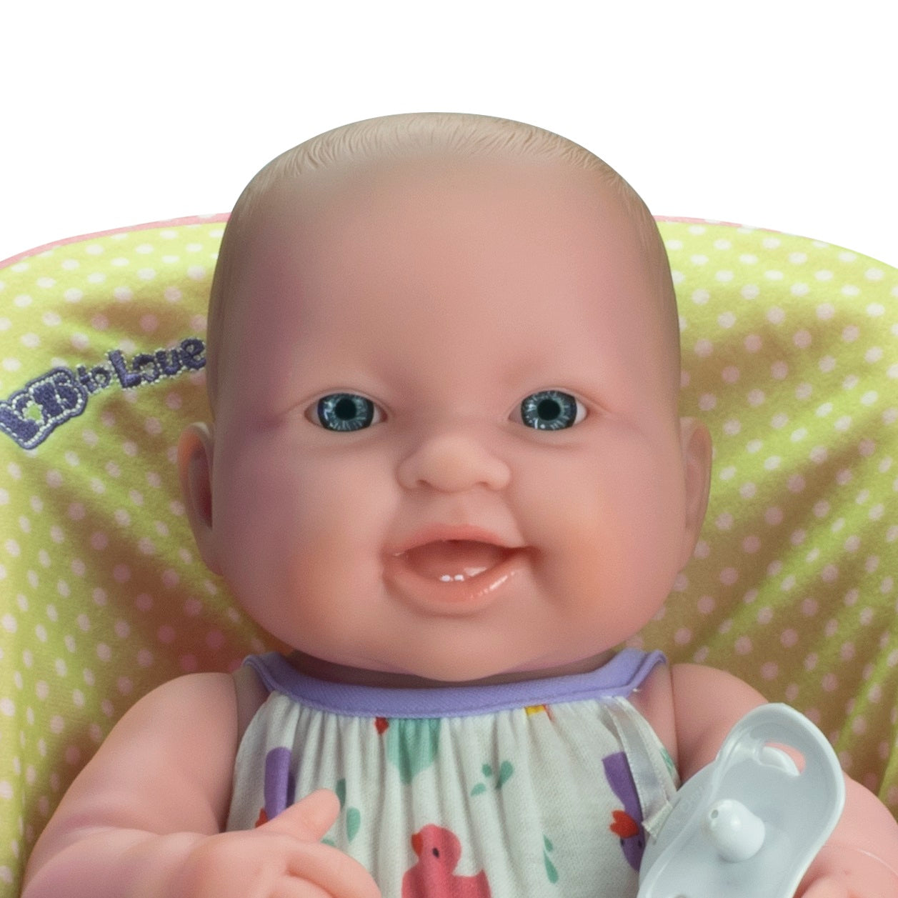 Lots to Love Babies 14" All-Vinyl Baby Doll in Multi-Position Carrier.