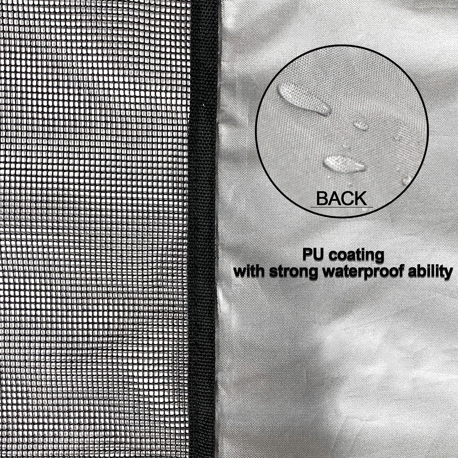 Abody 24 Inch Pet Playpen Cover 8 Panels Octagonal Pet Fence Mesh Cover Playpen Cover