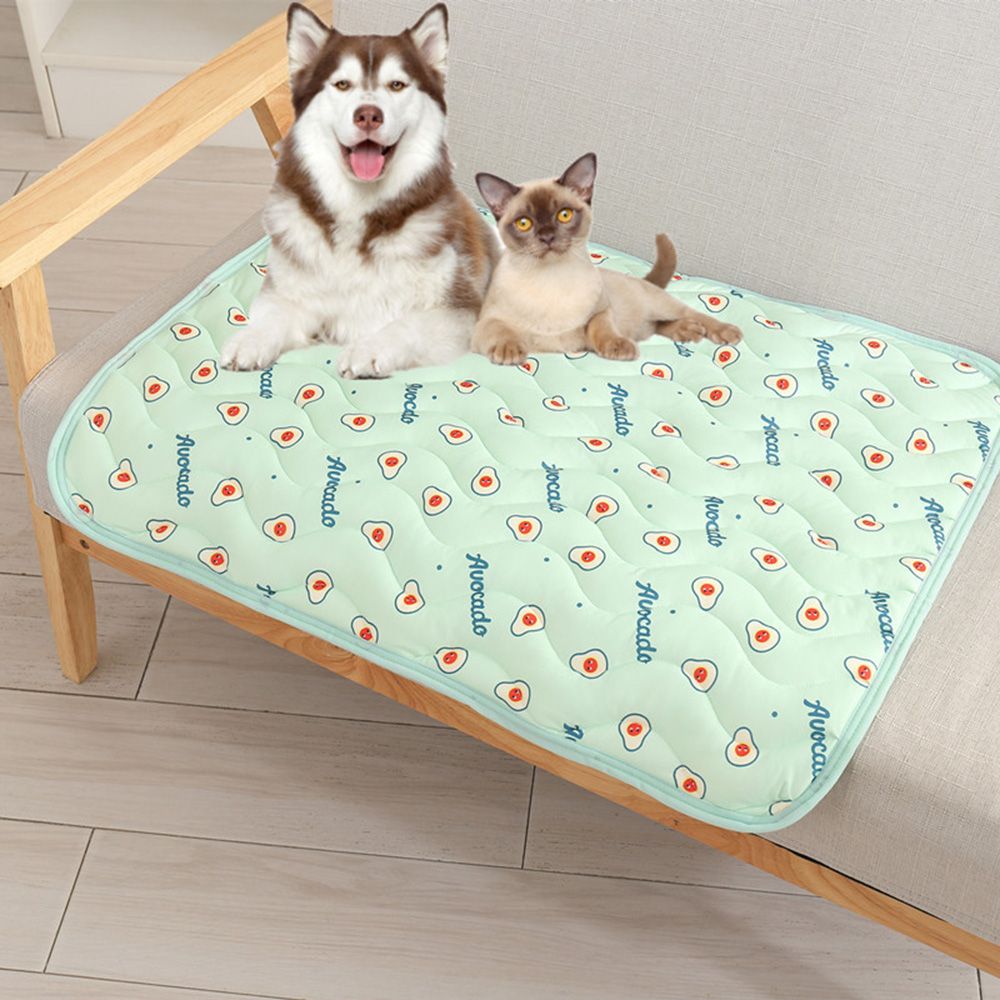 Summer Cooling For Small Meduim Large Dogs Cat Kennel Dog Bed Matress Pet Supplies Cat Seat Cushion Dog Cooling Mat Pet Pad PINK M