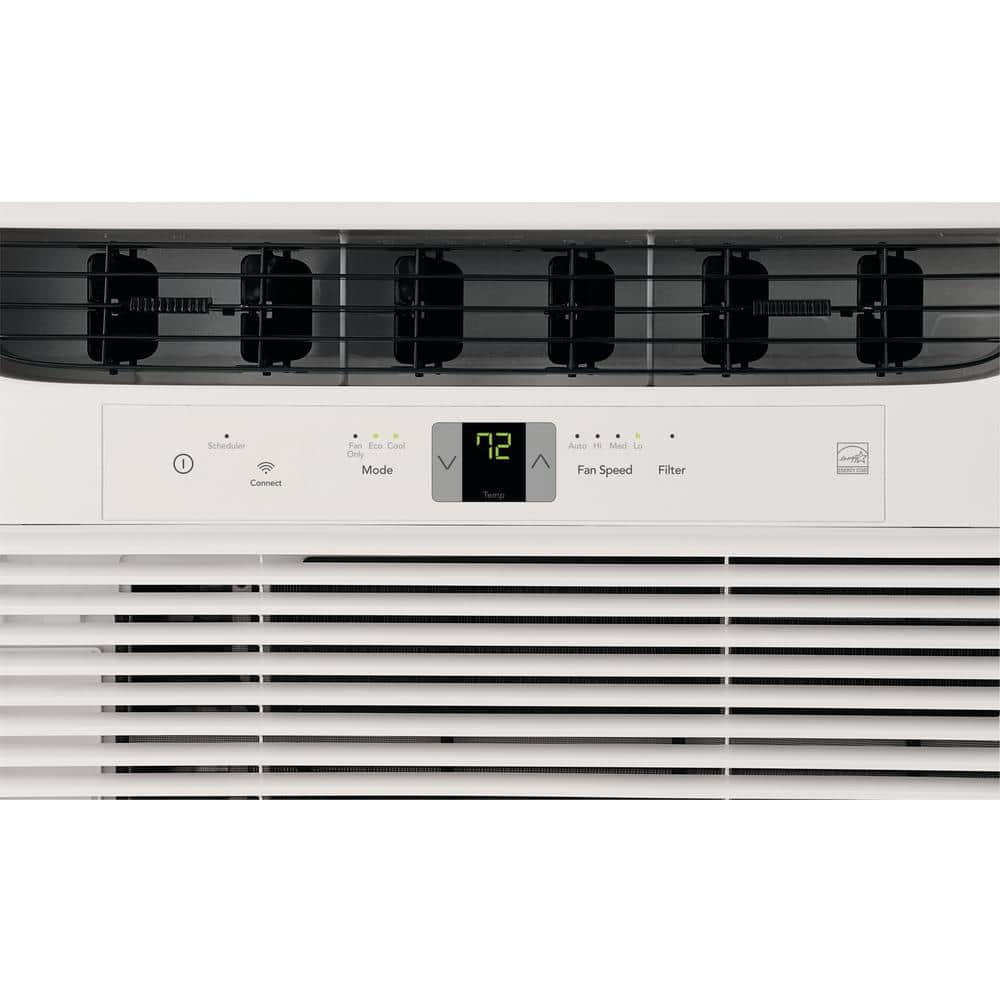Frigidaire 6000 BTU WindowMounted Room Air Conditioner in White with WiFi