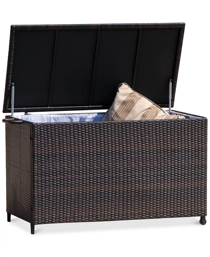 Noble House Whelan Wicker Cushion Box