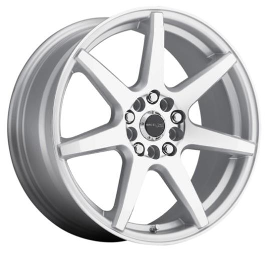 Raceline Wheels 131S-77582 Raceline Wheels 131S EVO Matte Silver Wheels