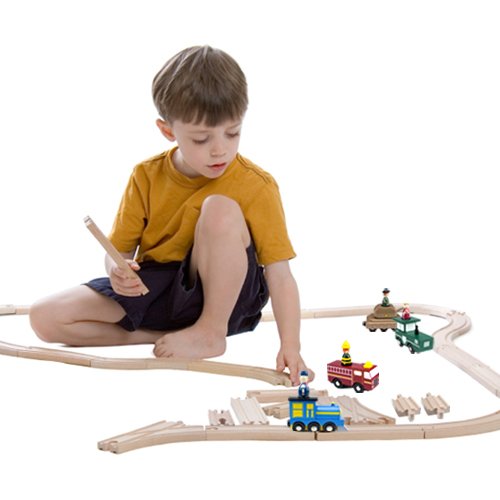 Conductor Carl Wooden Train Track Adapters (8 Pack)