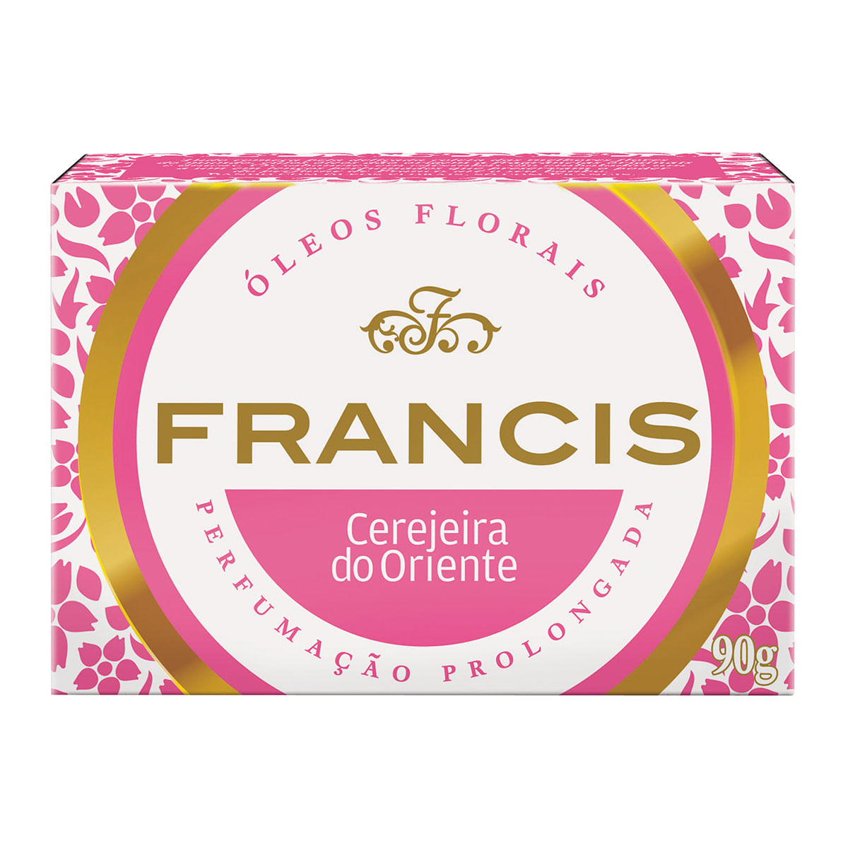 Sabonete em Barra Corporal Francis Classico Cerejeira do Oriente 90g - Rosa