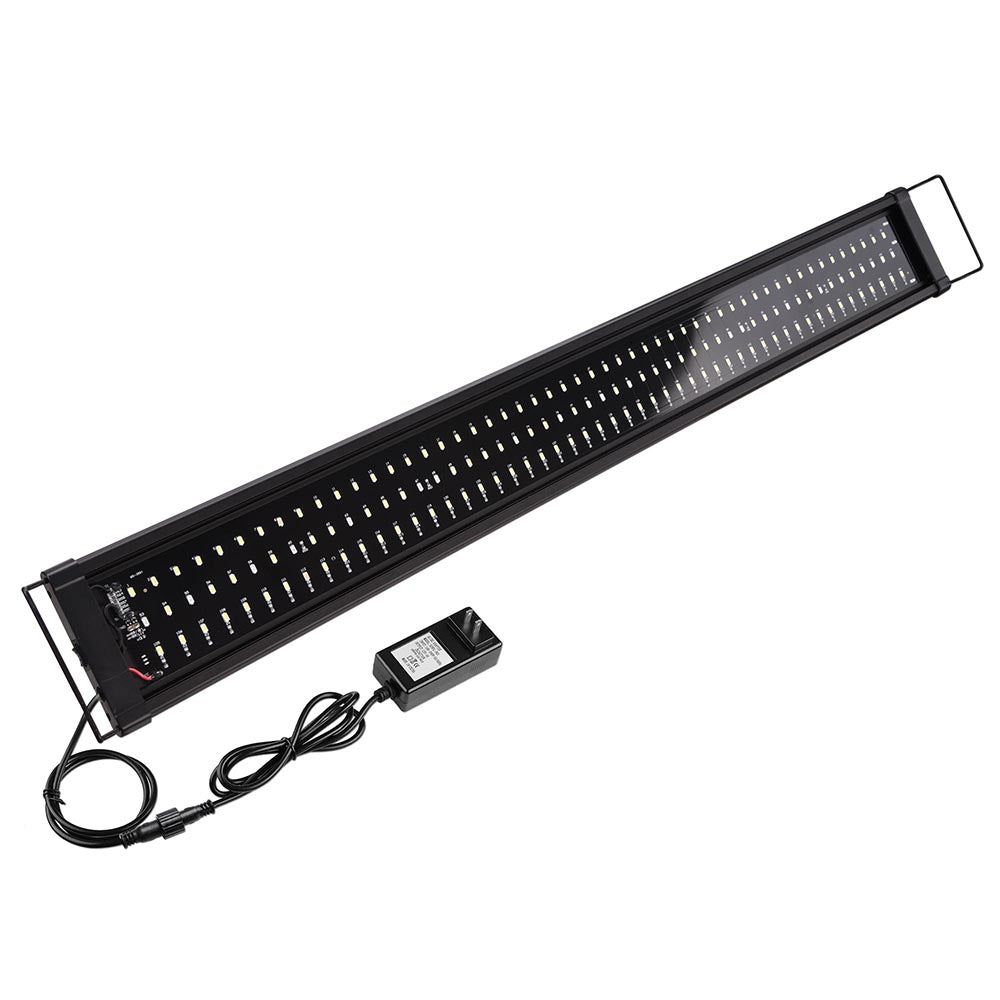 AquaBasik Full Spectrum LED Aquarium Fish Tank Lighting 40-50in 156